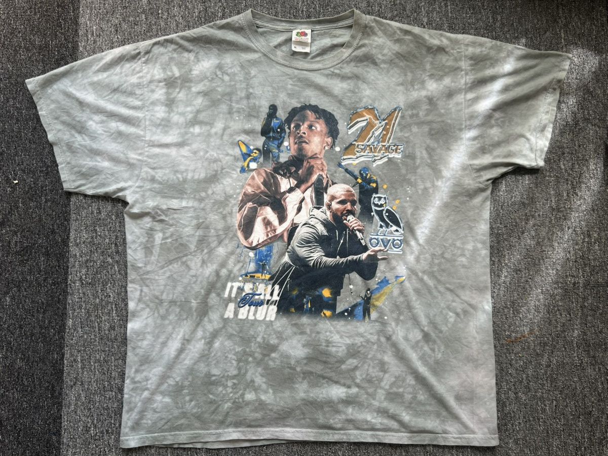 Fruit Of The Loom Drake x 21 savage tour Size US XL / EU 56 / 4 - 2 Thumbnail