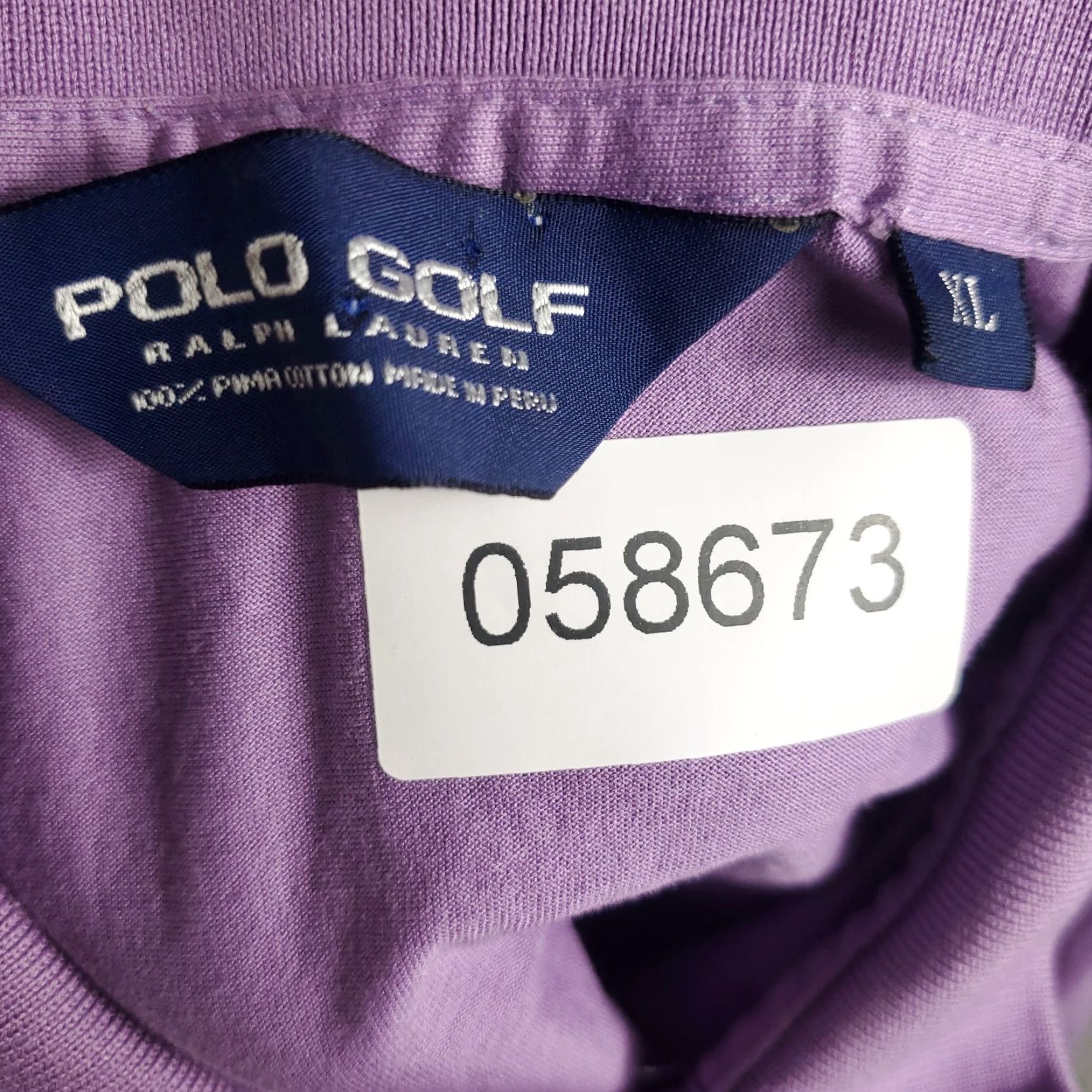 Ralph Lauren Ralph Lauren Polo Shirt Mens XL Purple Pony Casual Short Sleeve Shirt Size US XL / EU 56 / 4 - 6 Thumbnail
