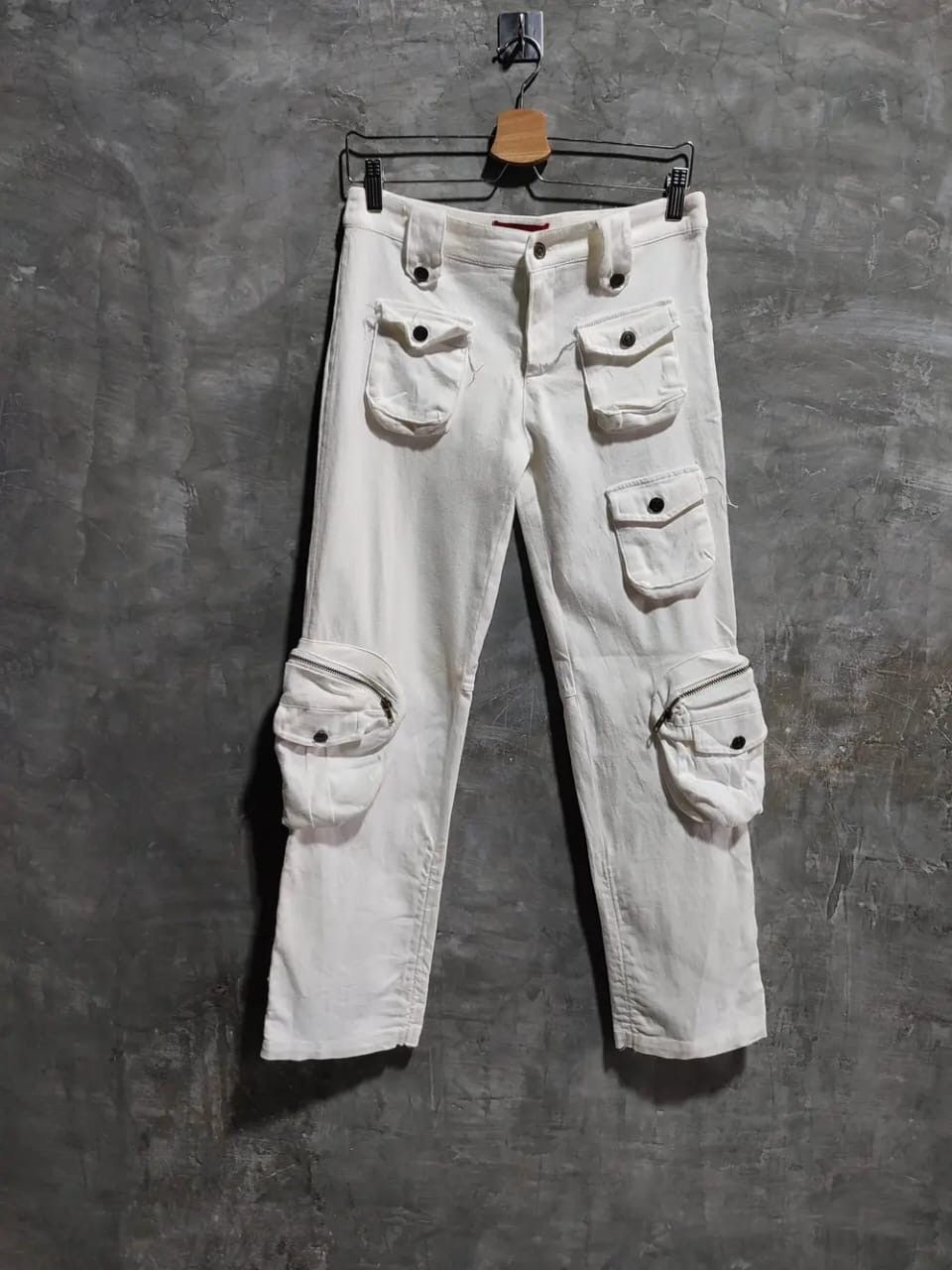 Japanese Brand Bamuse Multipocket Tactical Cargo Pants Size 28" / US 6 / IT 42 - 2 Thumbnail