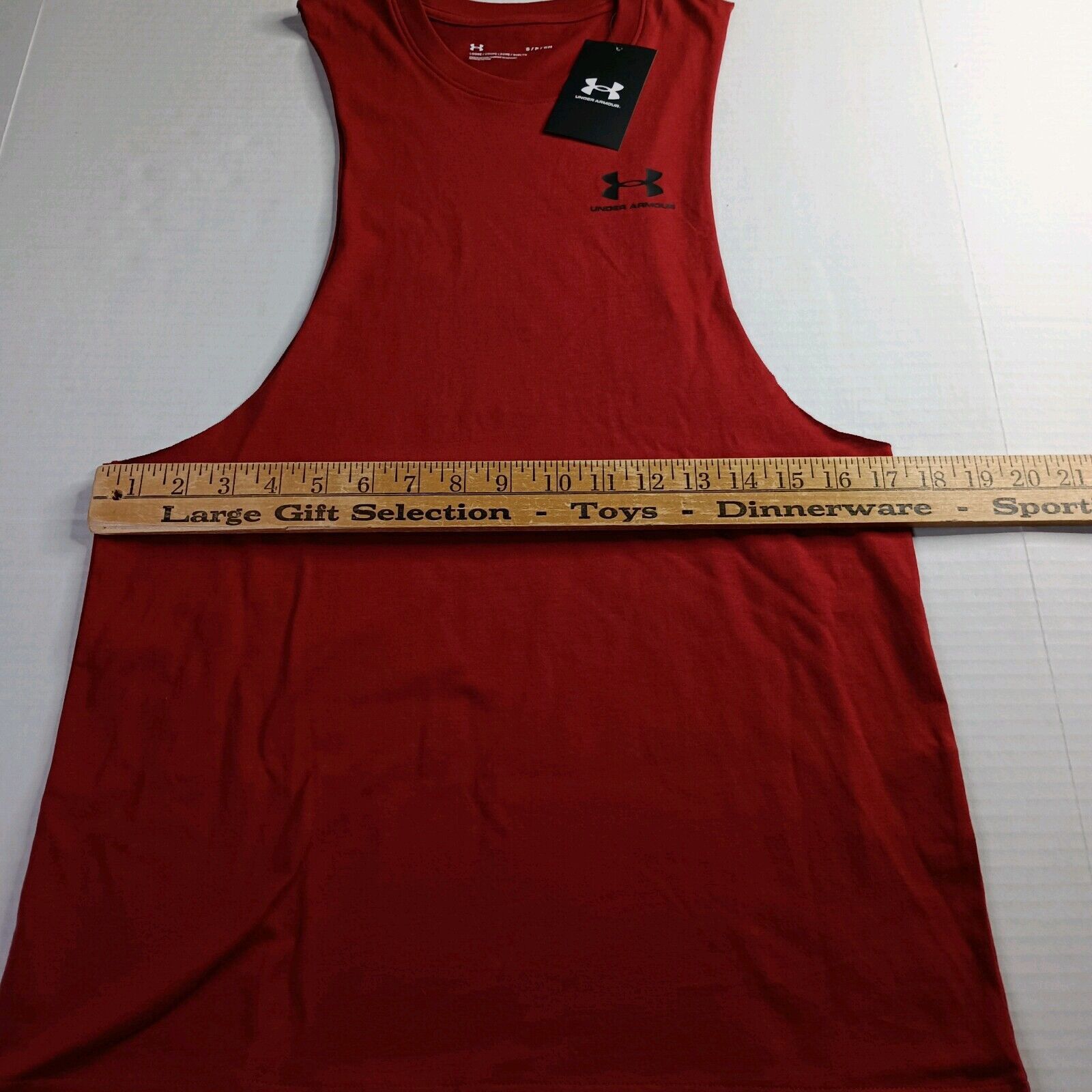 Under Armour Under Armour Tank Top Men's S Small Rust Brown Cut Off Loose Size US S / EU 44-46 / 1 - 4 Thumbnail