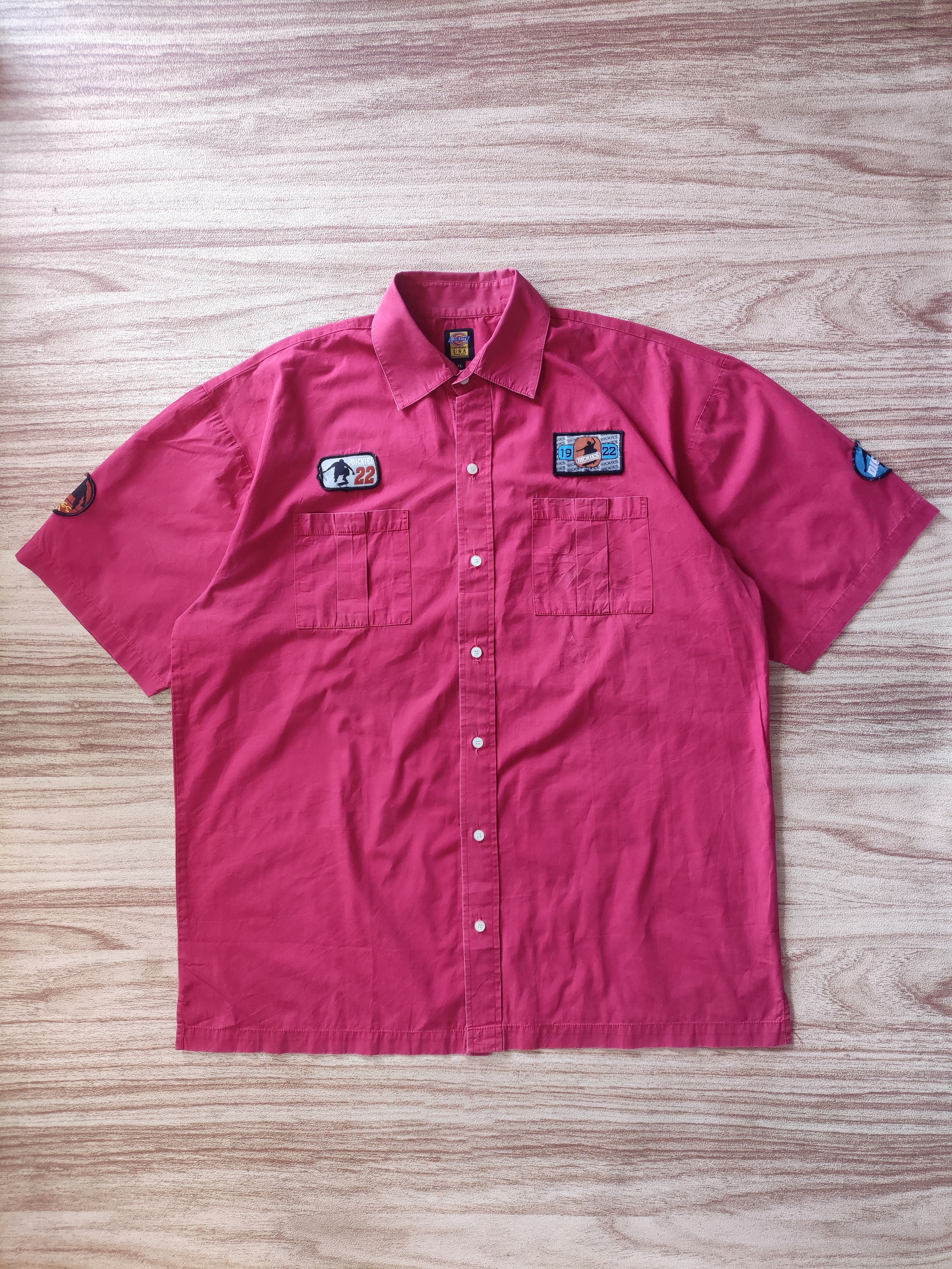 Dickies DICKIES SKATE USA BUTTON UP SHIRT Size US XL / EU 56 / 4 - 1 Thumbnail