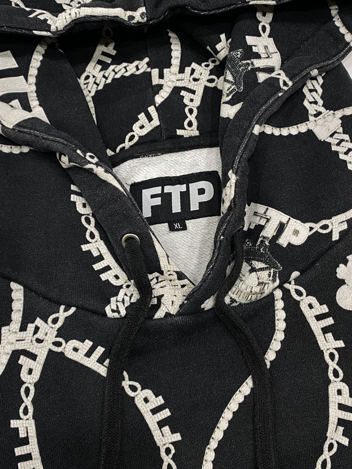 Fuck The Population FTP Diamond Chain Pullover Hoodie Size US XL / EU 56 / 4 - 3 Thumbnail