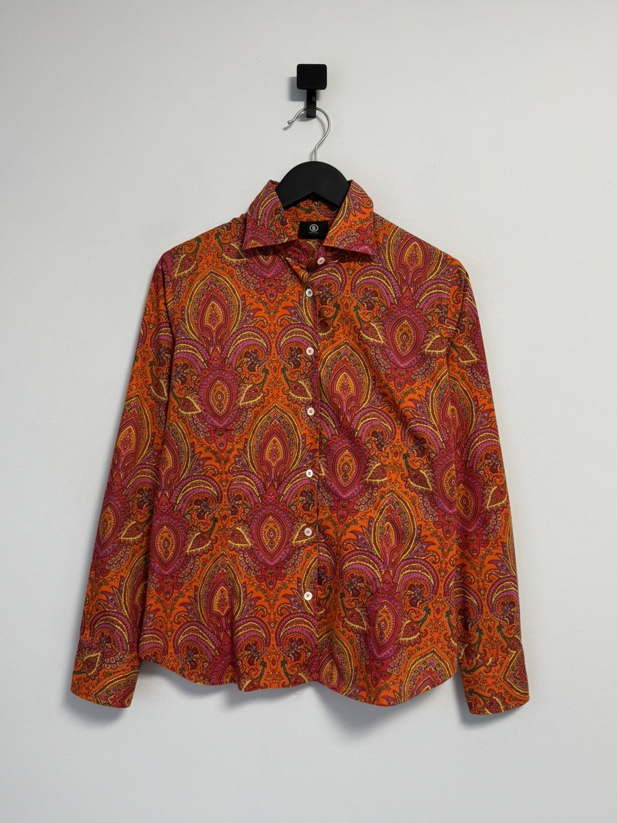 Bogner Bogner Women’s Paisley Print Button Shirt Bright Long Sleeve Size XL / US 12-14 / IT 48-50 - 1 Thumbnail