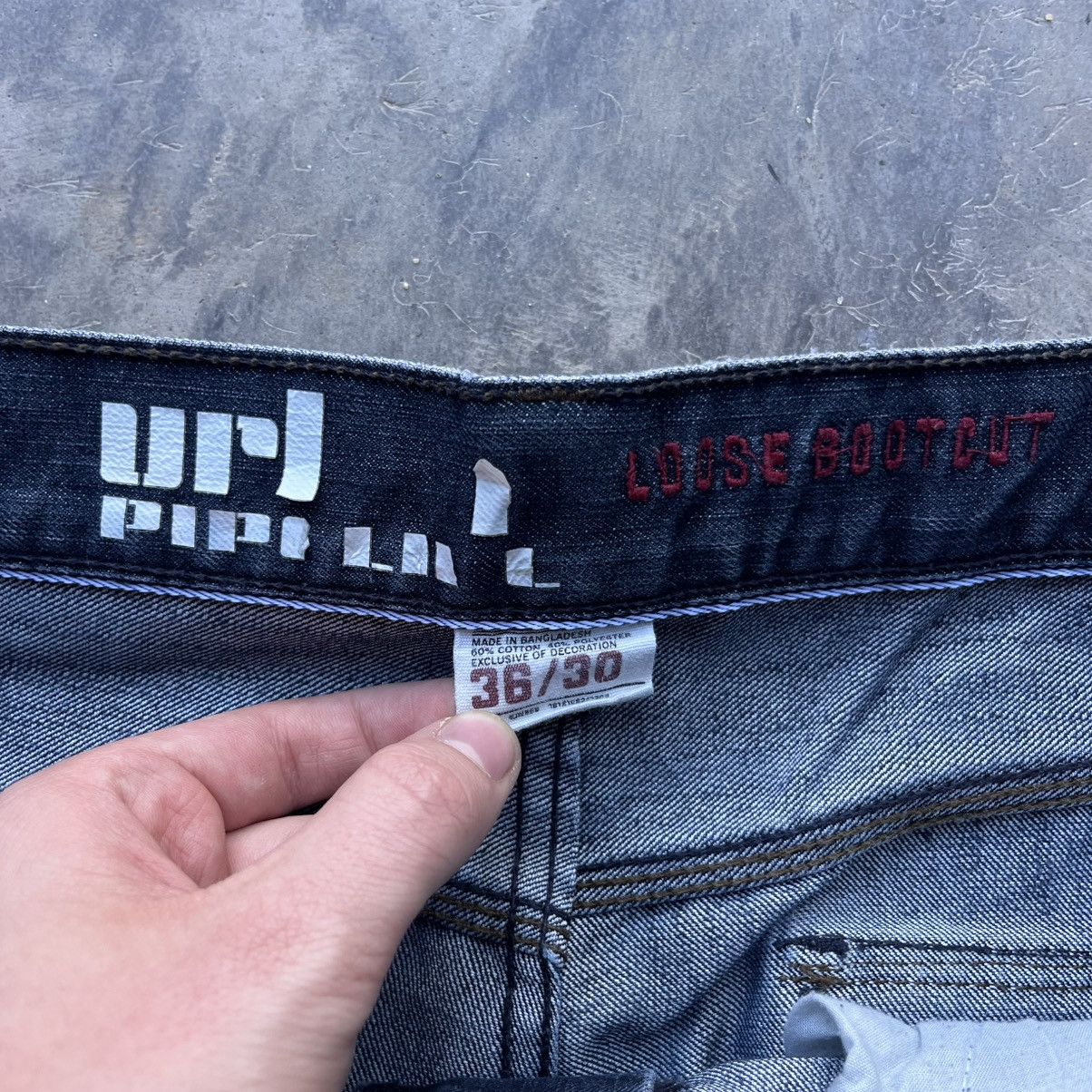 Urban Pipeline × Vintage Vintage Y2K Urban Pipeline 36x30 Baggy Wide Leg Jeans Skater Size US 36 / EU 52 - 3 Thumbnail