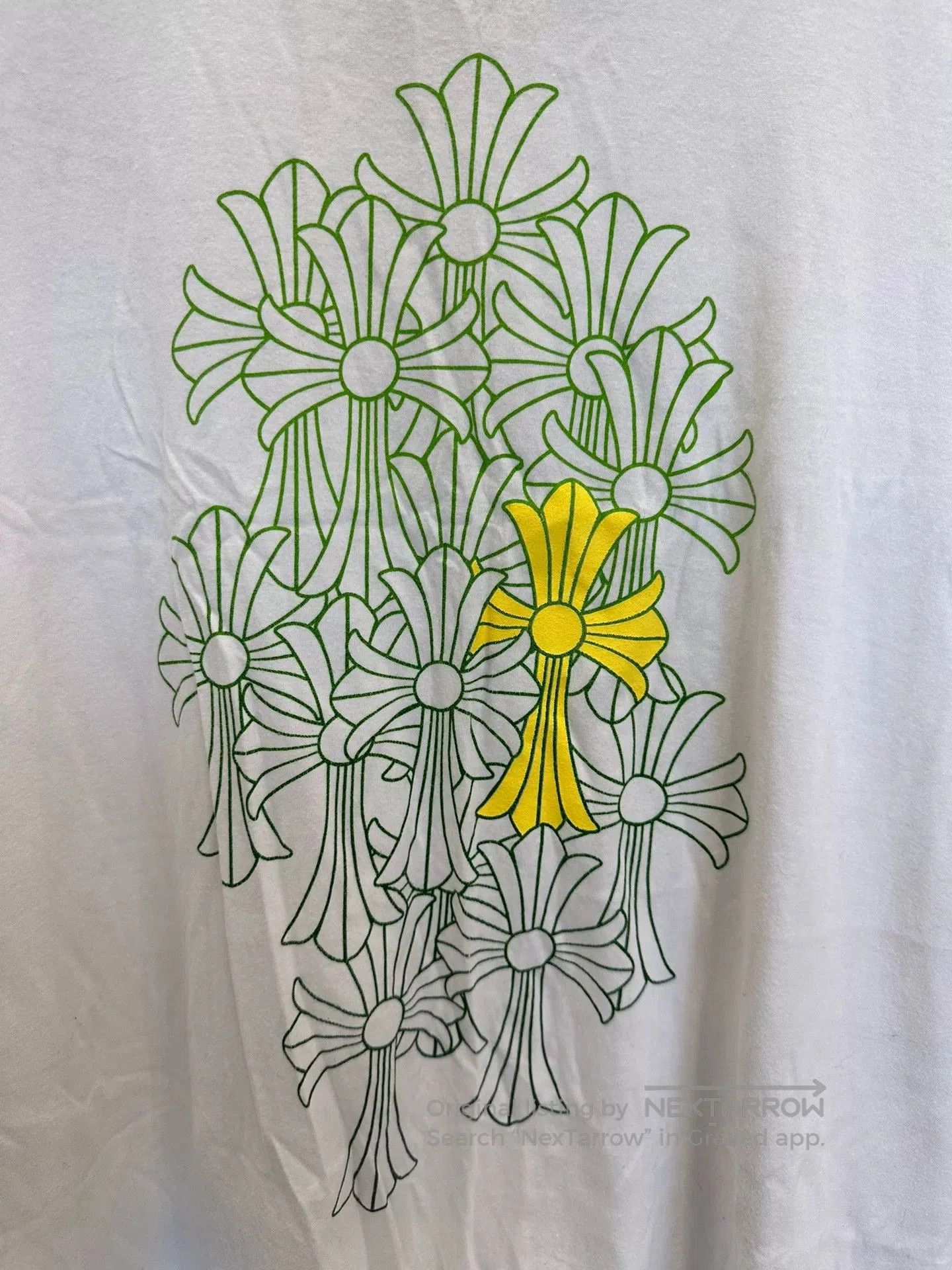 Chrome Hearts Chrome Hearts White Cross Short Sleeve. Size US XXL / EU 58 / 5 - 4 Thumbnail
