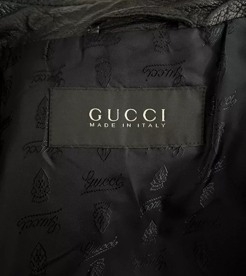 Gucci Gucci Buffalo Leather Fur Jacket-2507 Size US L / EU 52-54 / 3 - 4 Thumbnail
