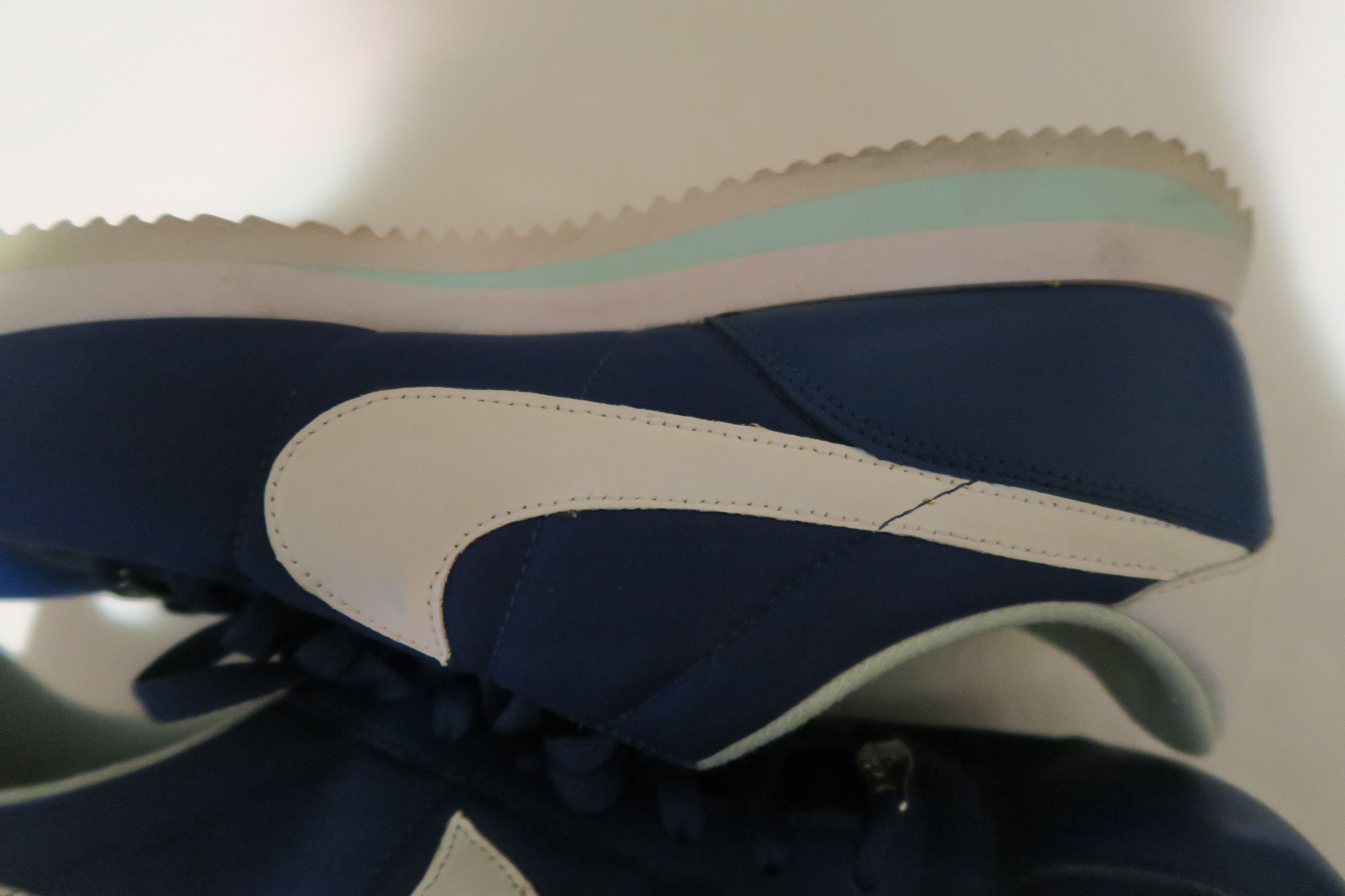 Nike Nike Cortez Basic Nylon Dark Treasure Blue Mint Sneakers Size US 13 / EU 46 - 10 Thumbnail