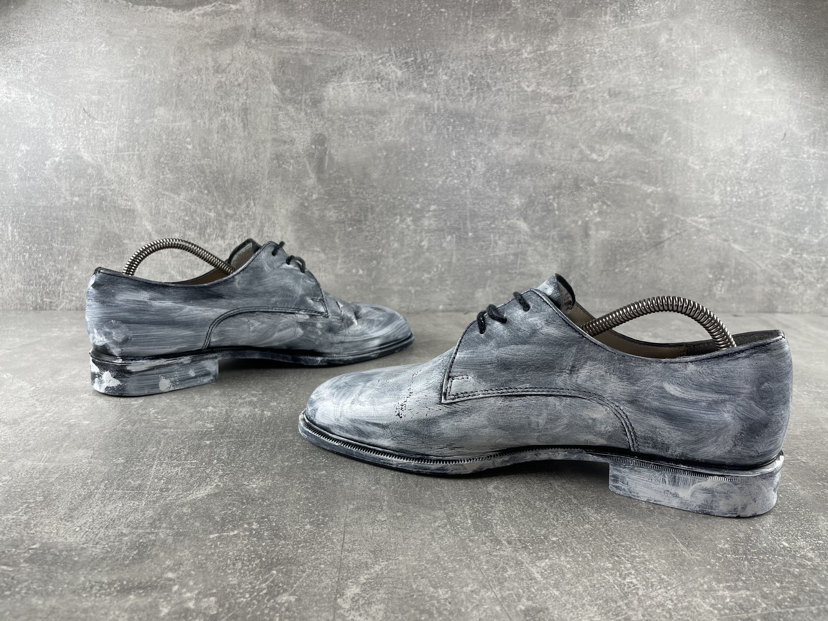 Other Avant garde painted maison margiela style leather boots Size US 9.5 / EU 42-43 - 4 Thumbnail