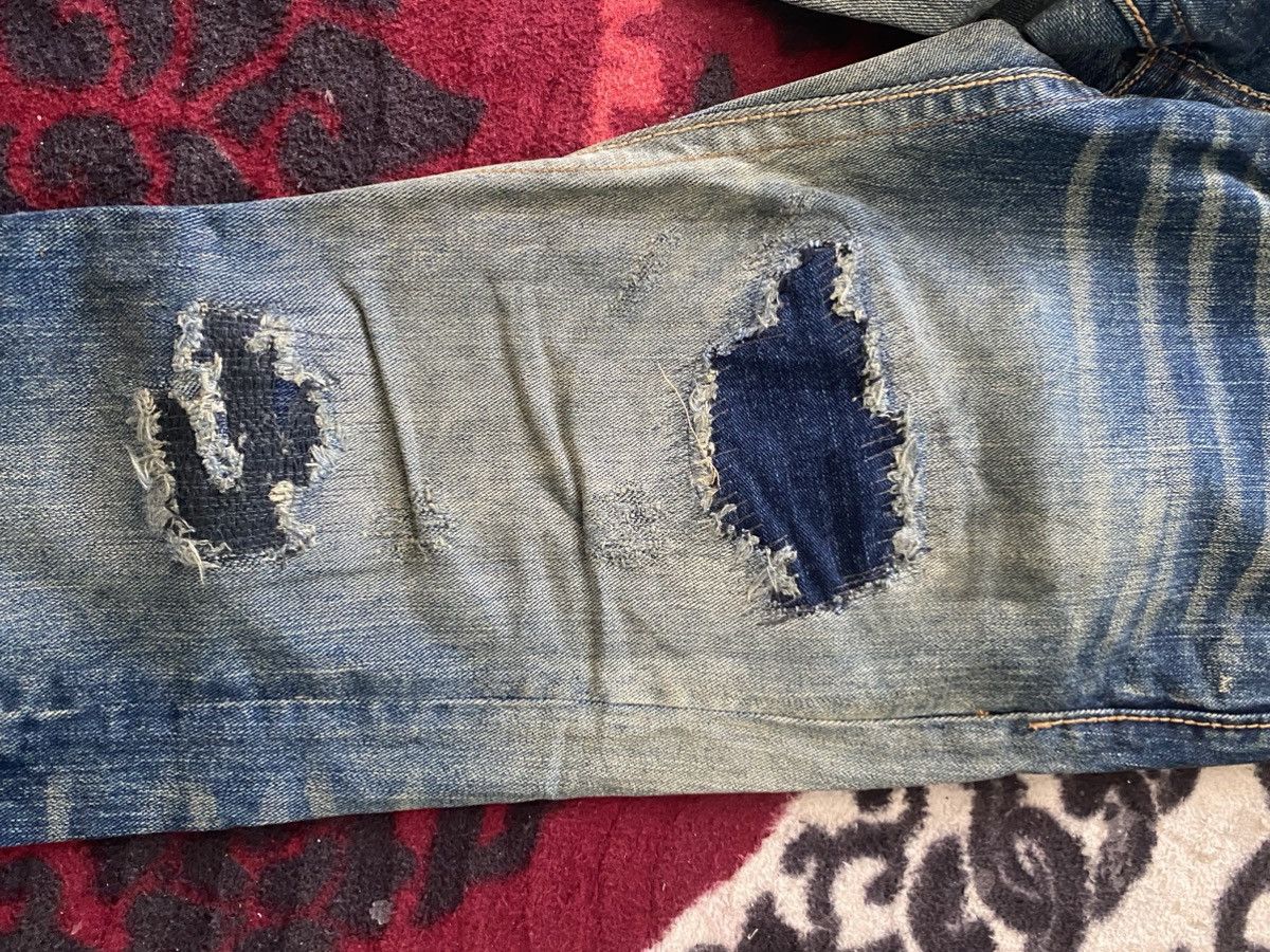 Japanese Brand × Vintage Vintage Icom Rework Style Jeans Size US 34 / EU 50 - 4 Thumbnail