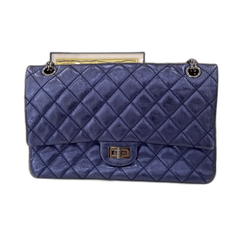 Chanel Chanel 2.55 Blue Shoulder Bag -2505 Size ONE SIZE - 1 Thumbnail