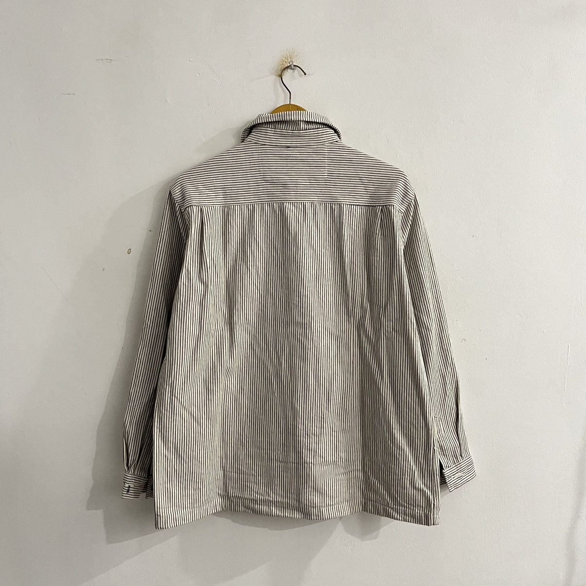 Japanese Brand Urban Garment Striped Chore Button Up Size US L / EU 52-54 / 3 - 6 Thumbnail