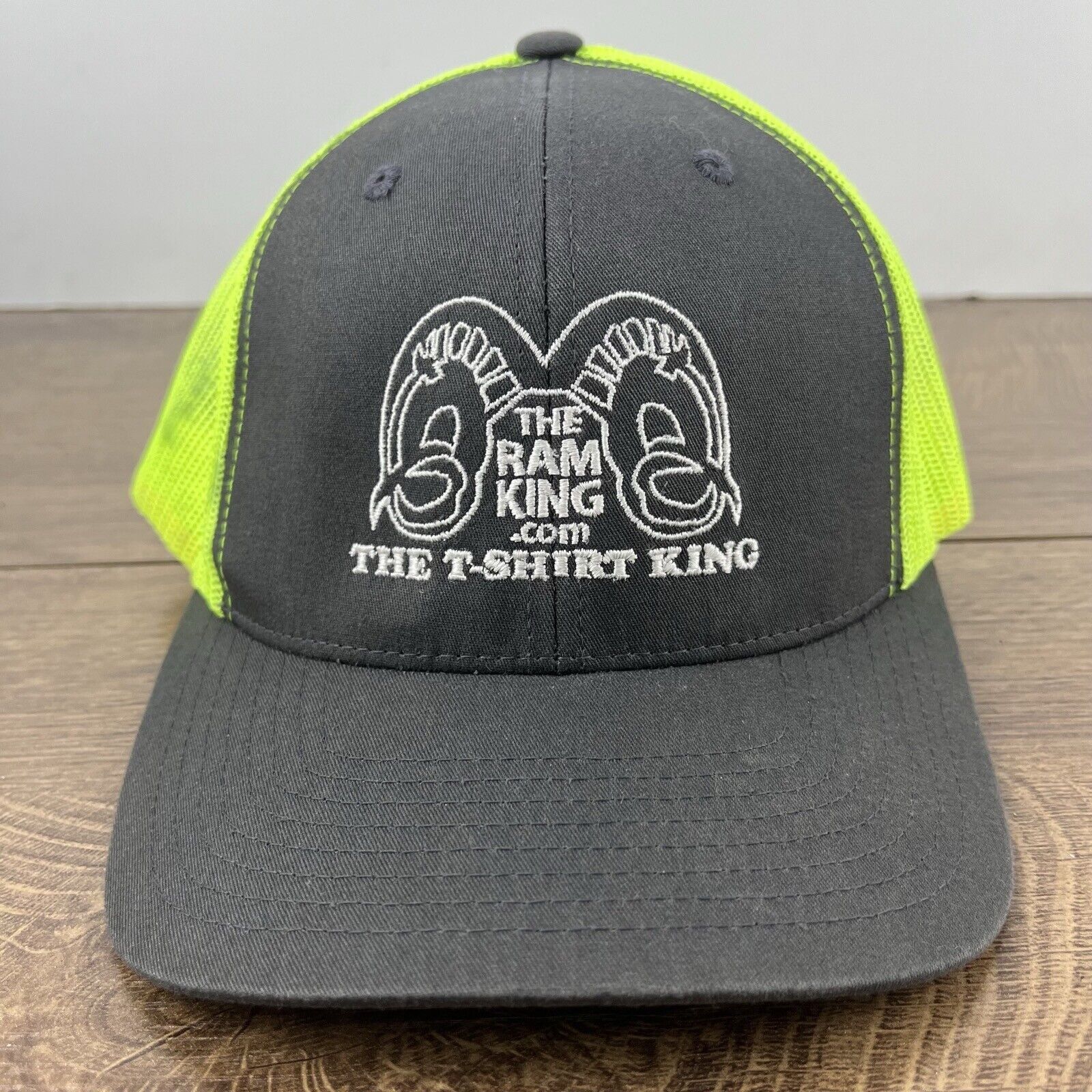 Other The Ram King Hat Gray Cap Adjustable Hat Gray Adult Fit Hat Size ONE SIZE - 5 Thumbnail