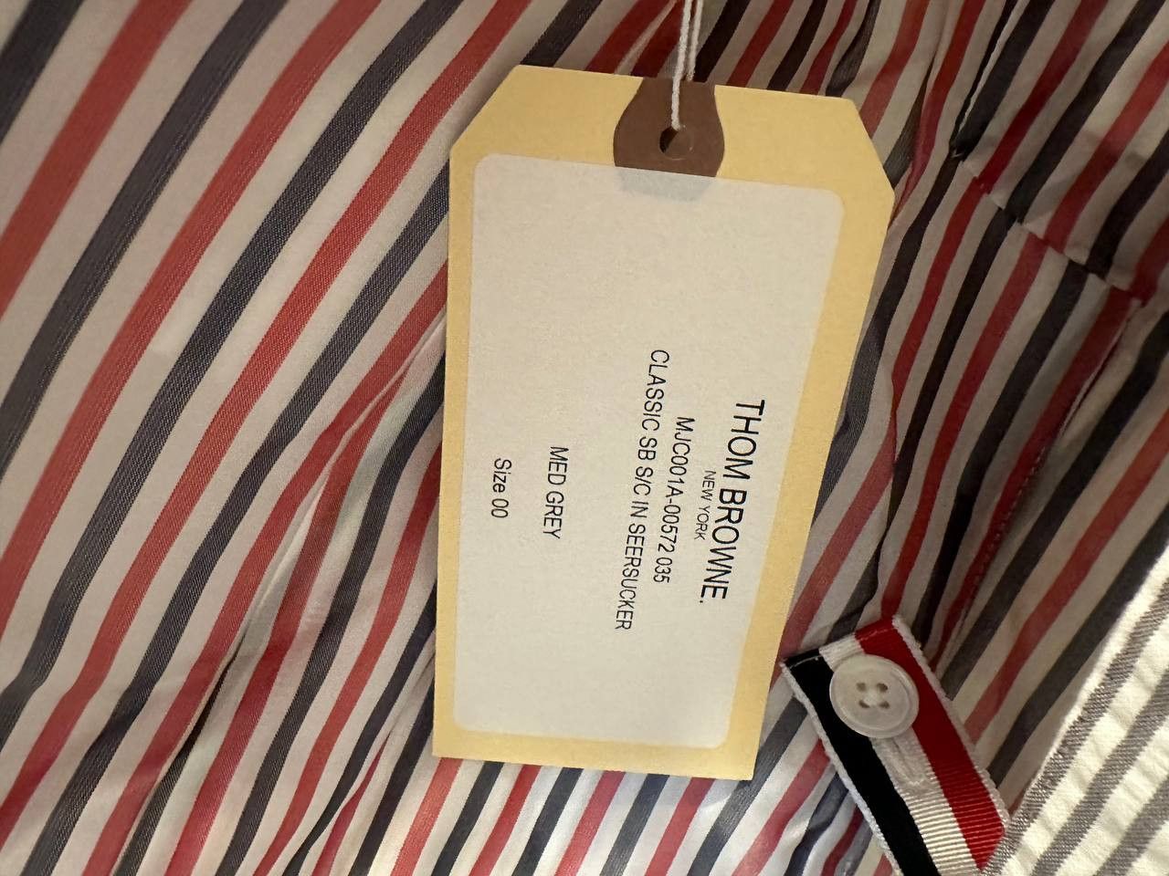 Thom Browne Thom Browne Classic SB S/C In Seersucker Size 34R - 3 Thumbnail