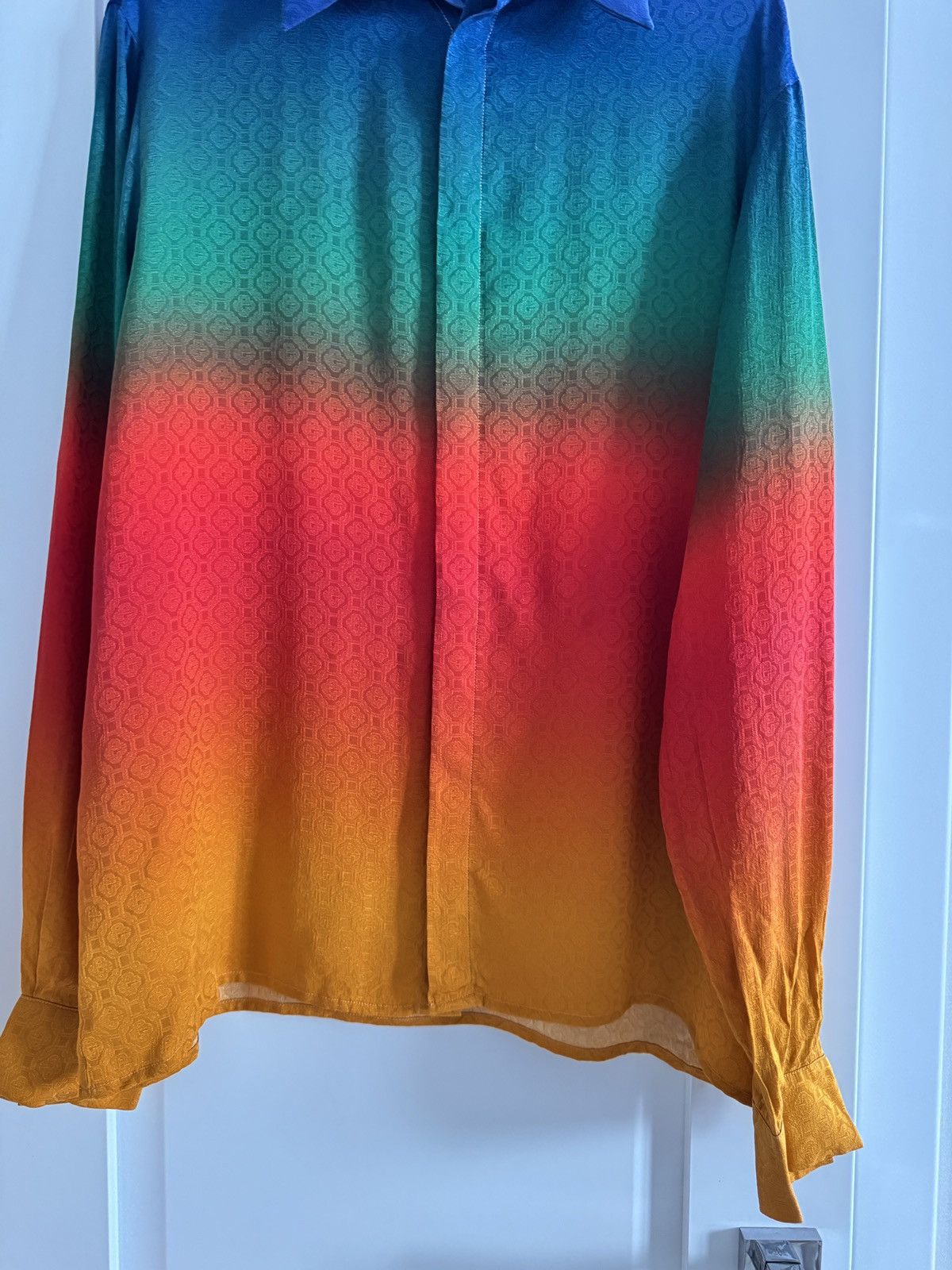 Casablanca Casablanca Gradient Silk Shirt Size US S / EU 44-46 / 1 - 5 Thumbnail