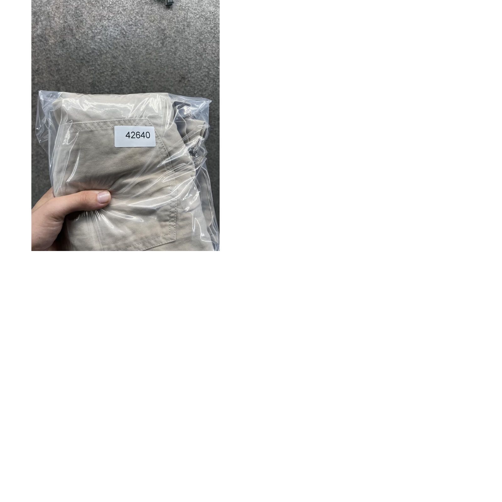 Vintage Columbia Pants Mens 40x32 Beige Chino Cotton Regular Fit Straight Leg Casual Size US 40 / EU 56 - 9 Thumbnail