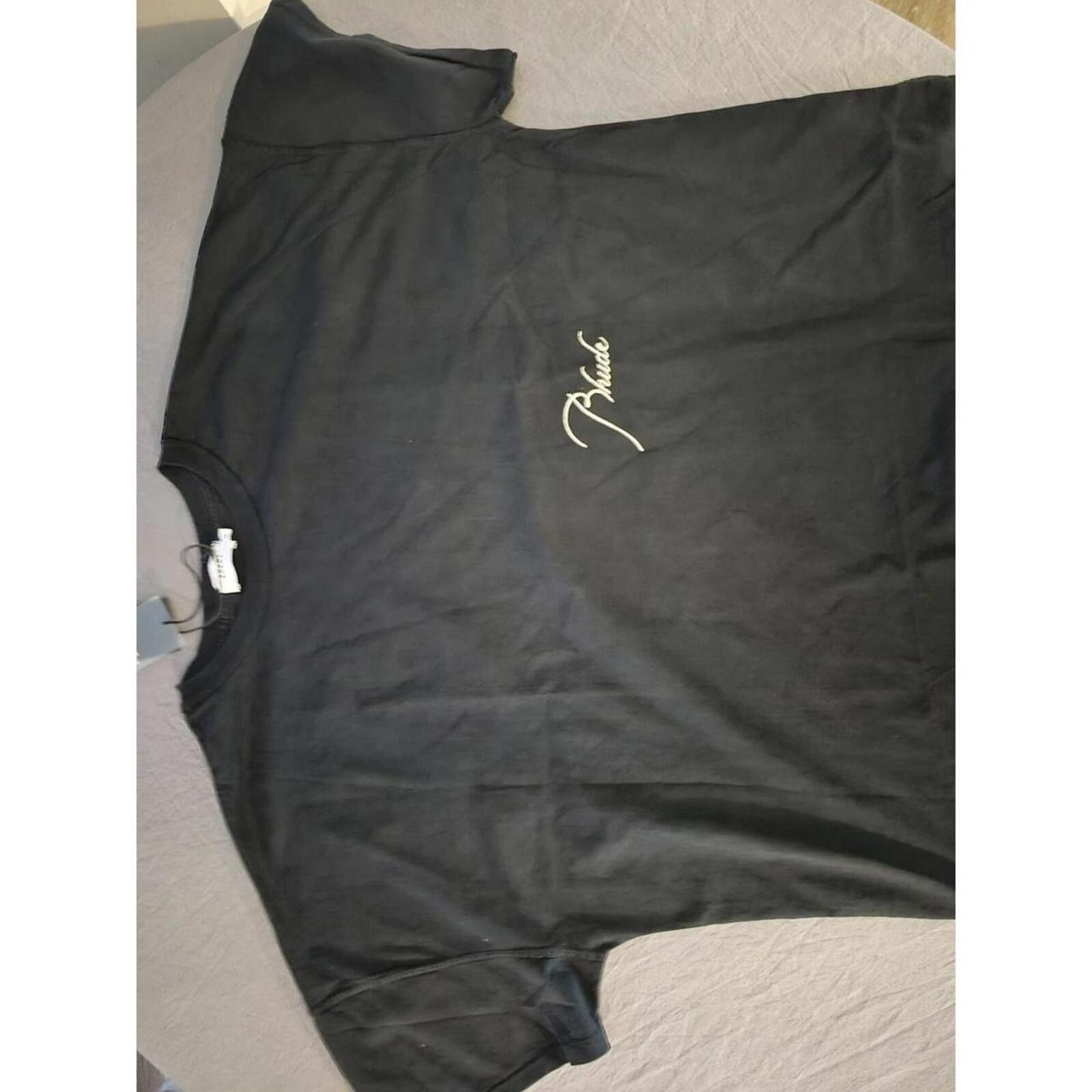 Rhude Rhude Black Reverse Tee Shirt Small Brand New Size US S / EU 44-46 / 1 - 1 Thumbnail