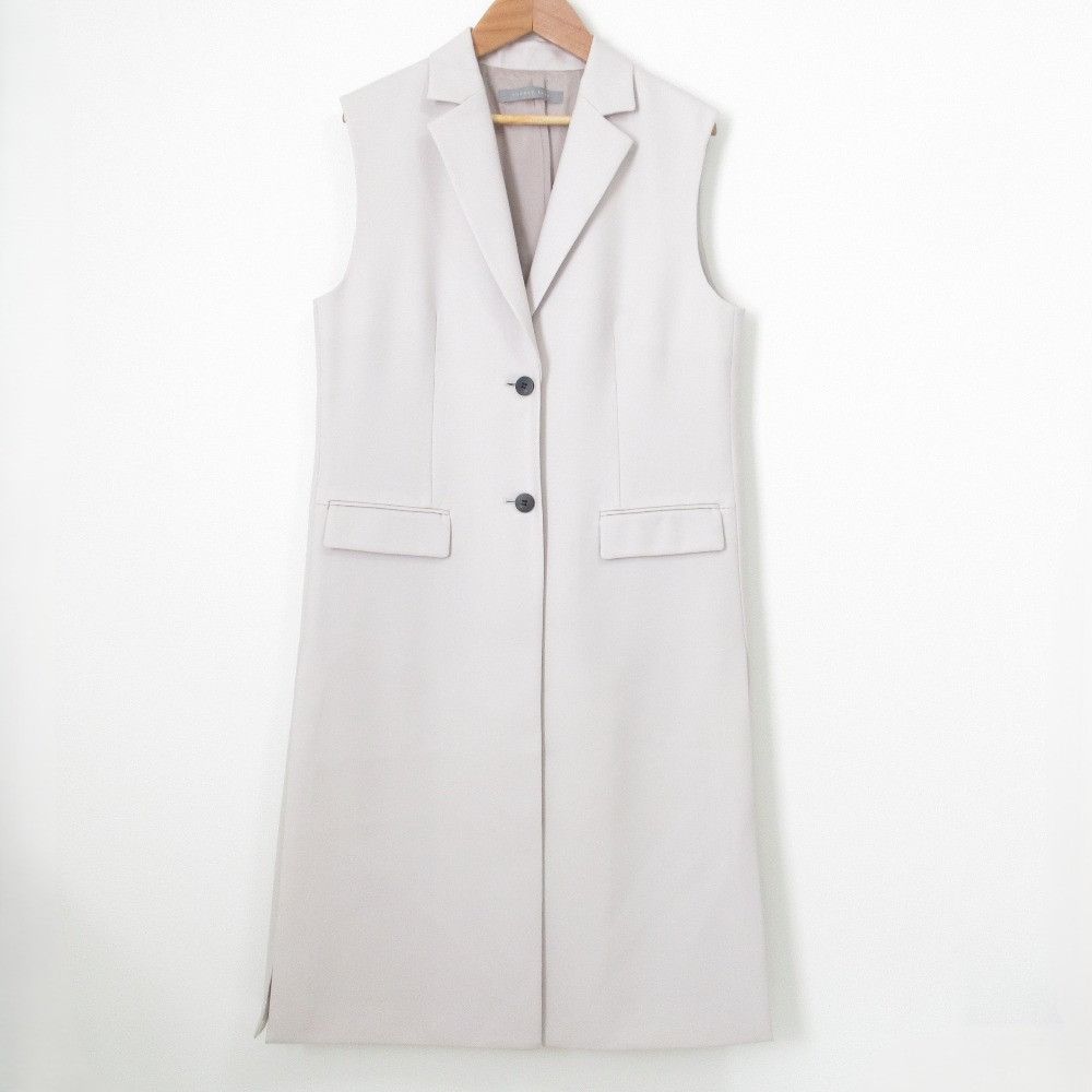 Theory Theory theory luxe NEW SAXONY OLIN Long Gilet Textile Outerwear NEW SAXONY OLIN DUTY FREE for USA Size ONE SIZE - 1 Thumbnail