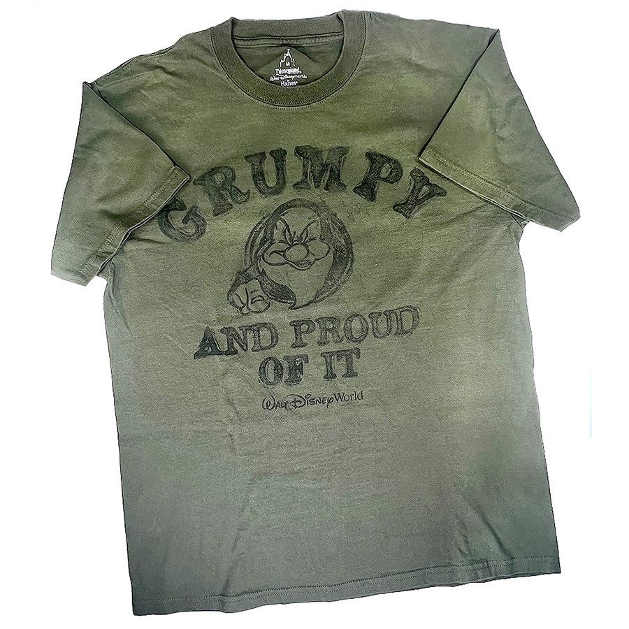 Disney Disney Proud Grumpy Olive T-Shirt Size US M / EU 48-50 / 2 - 2 Thumbnail