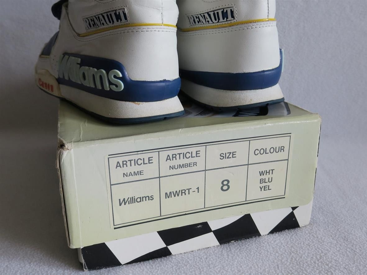 Other Canon Williams Renault Formula 1 Hi-Top Sneakers Size US 8.5 / EU 41-42 - 5 Thumbnail