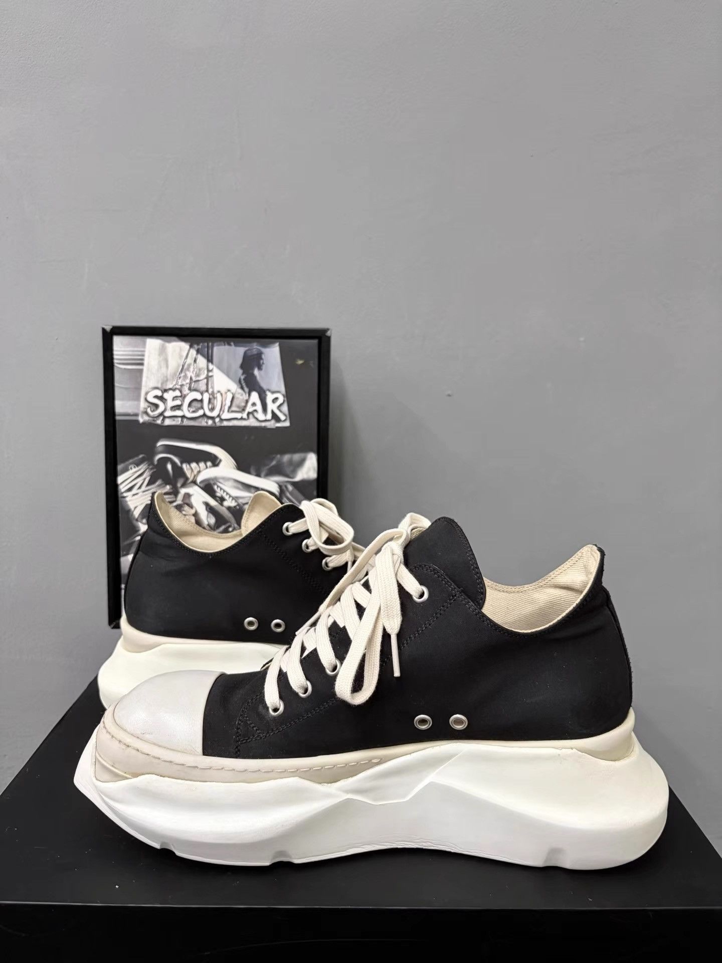 Rick Owens Rick Owens Low Platform Satin Big Converse K34 Size US 10 / EU 43 - 5 Thumbnail