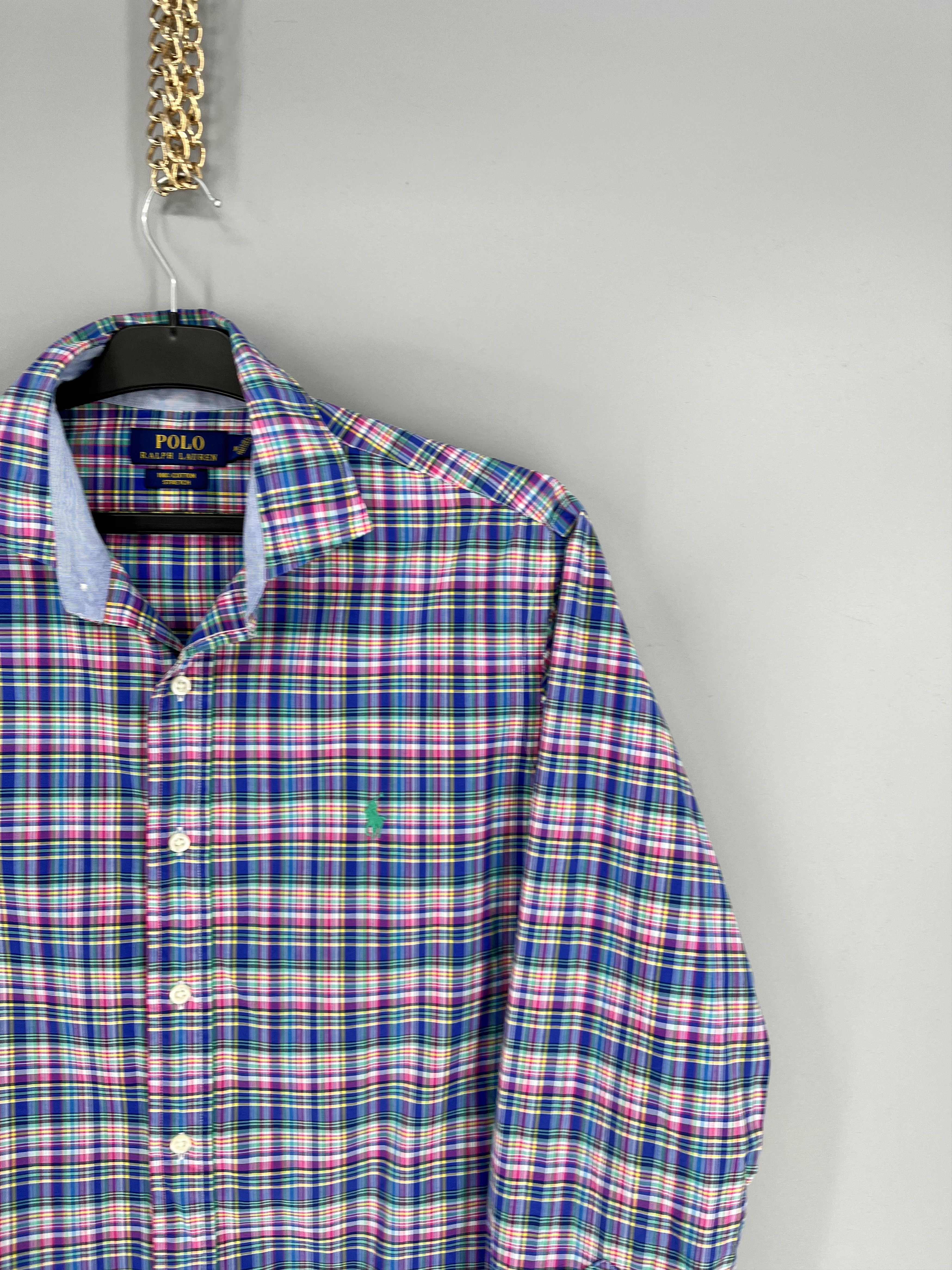 Polo Ralph Lauren Vintage y2k Polo Ralph Lauren Plaid Blake Cotton Flannel Size US M / EU 48-50 / 2 - 5 Thumbnail