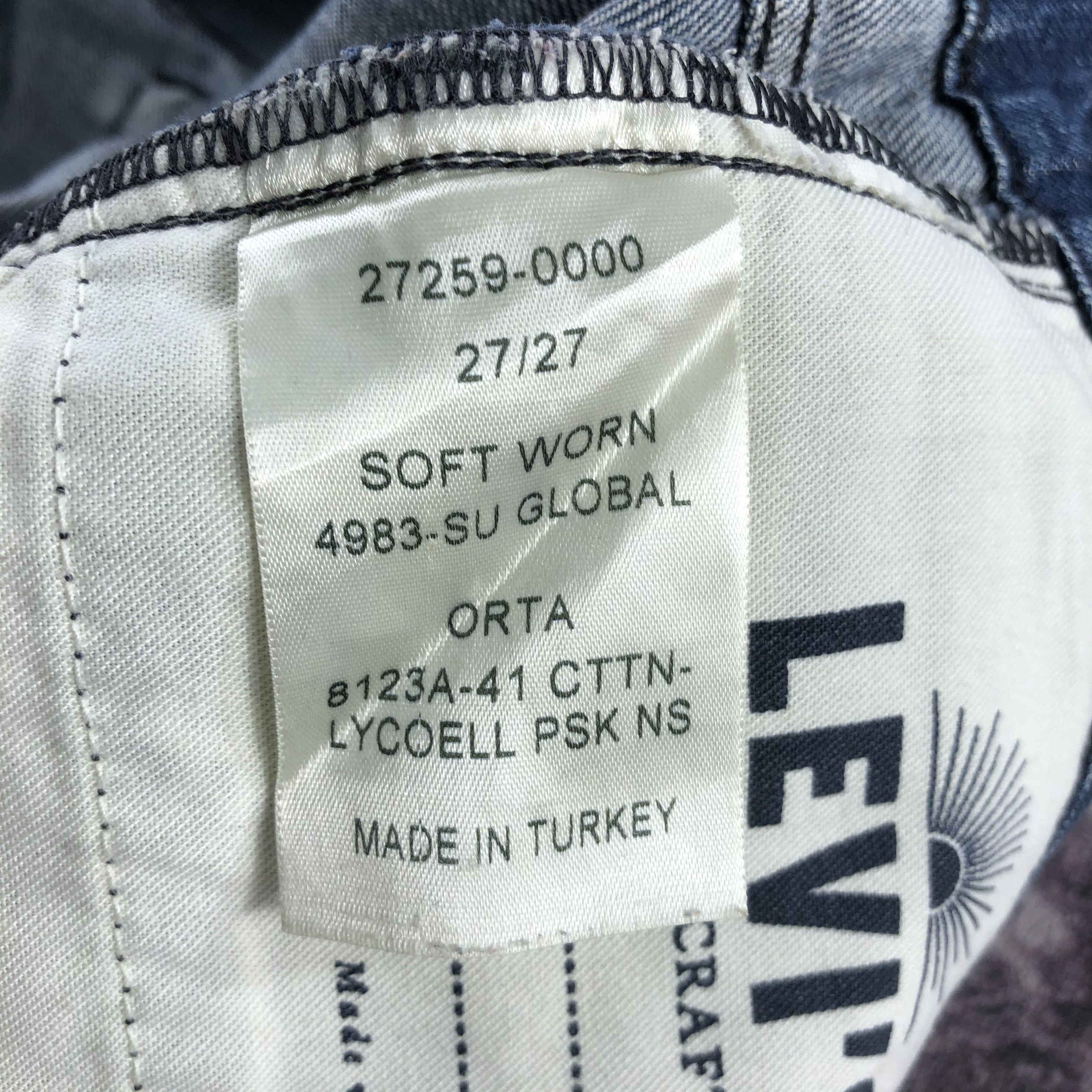 Levi's × Levi's Vintage Clothing × Vintage Vintage Blue Wash Levis Jeans-JM2716 Size US 31 - 15 Thumbnail