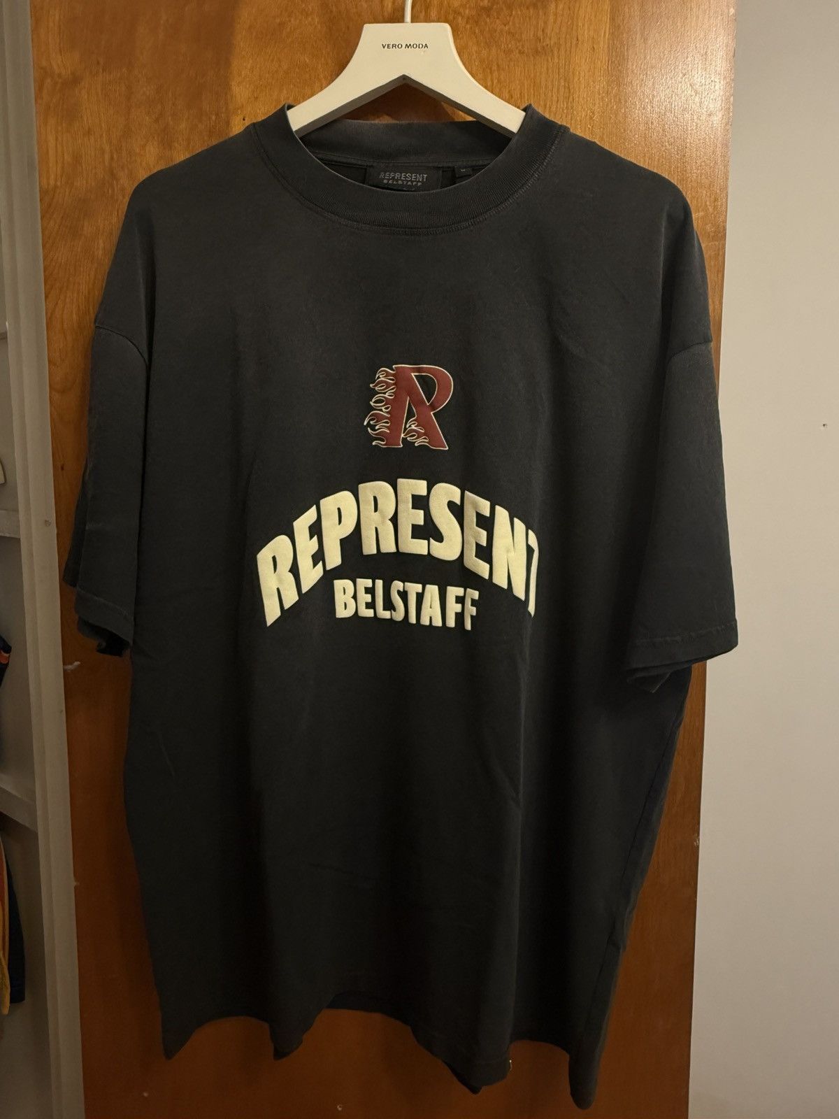 Represent Clo. Represent X Belstaff Oversized T-Shirt Size US M / EU 48-50 / 2 - 1 Thumbnail