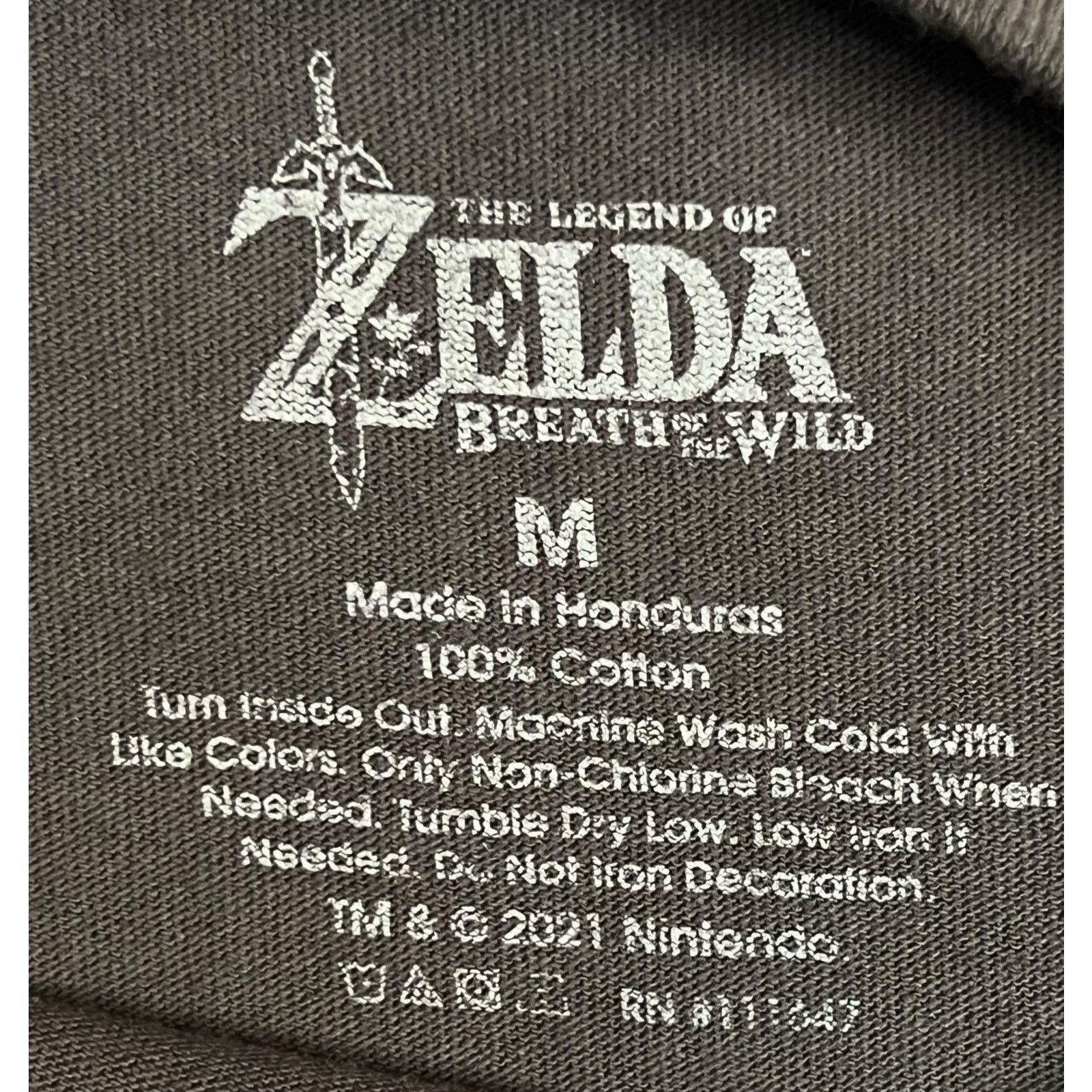 Nintendo The Legend of Zelda Breath of the Wild Link Bow Nintendo Size US M / EU 48-50 / 2 - 3 Thumbnail