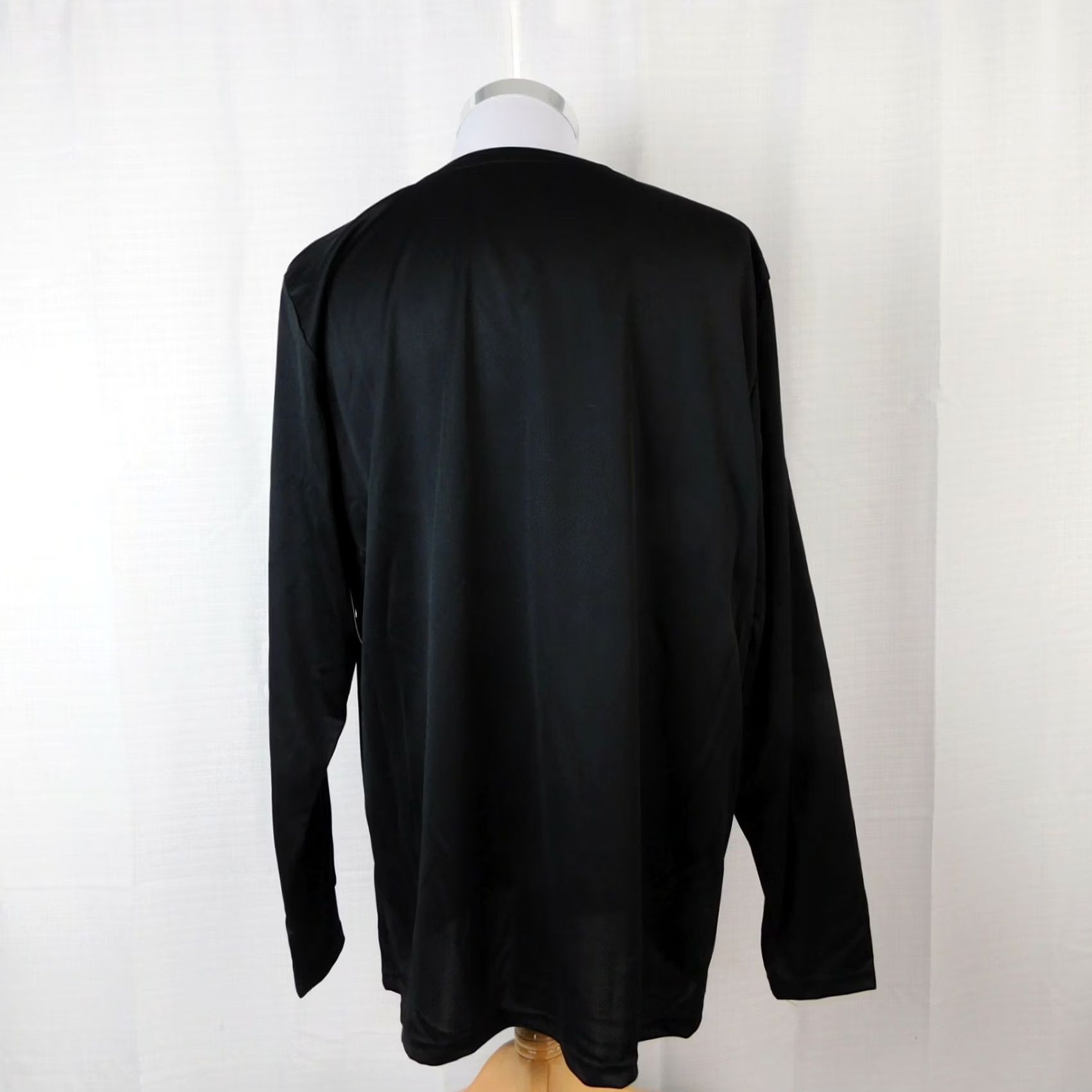 Vintage Zone Pro Men's Long Sleeve T-Shirt Crew Neck Black XL Sports Shirt Size US XL / EU 56 / 4 - 2 Thumbnail