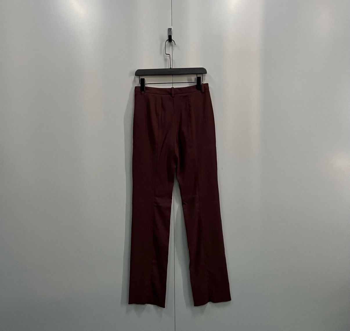 Hermes Hermès Deep Red Straight-leg Trousers J41 Size 25" / US 0 / IT 36 - 2 Thumbnail
