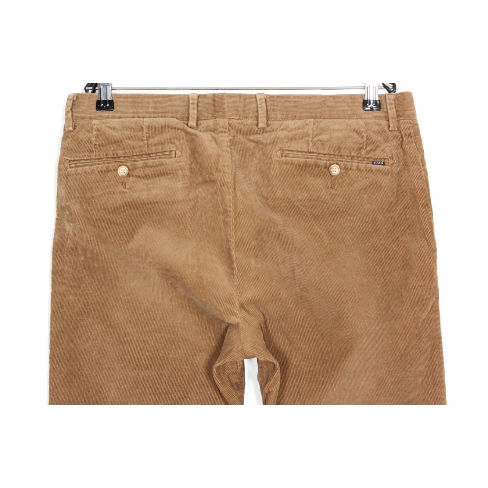 Polo Ralph Lauren POLO RALPH LAUREN Corduroy Chino Pants Trousers Men Size 34 Stretch Slim Brown Casual Designer Trousers Mens Size US S / EU 44-46 / 1 - 3 Thumbnail