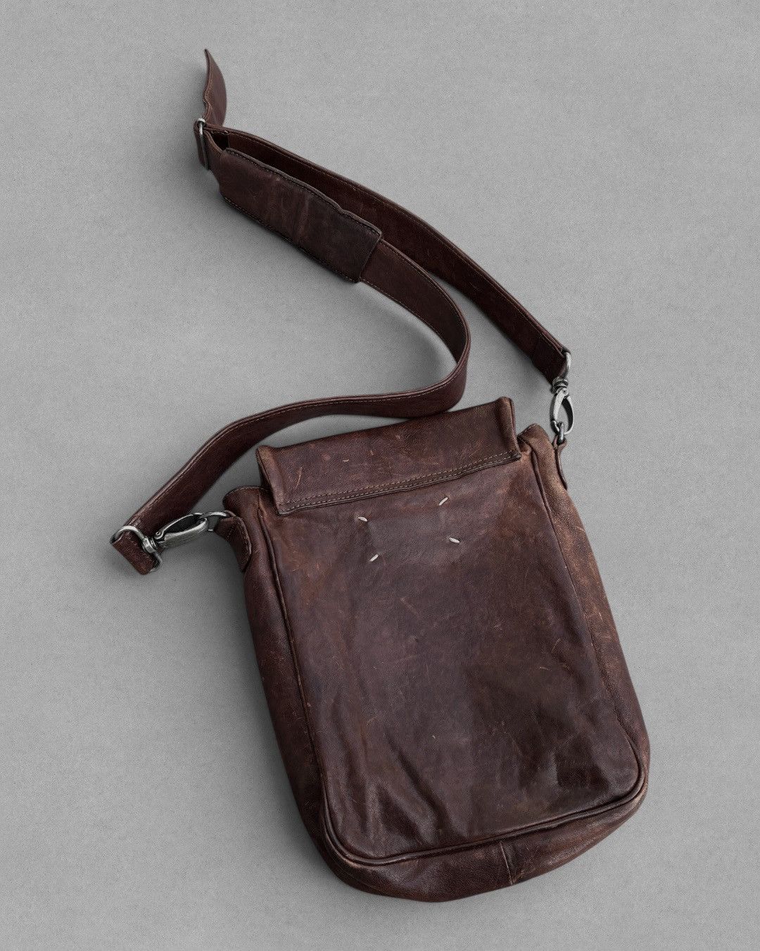 Maison Margiela 2000’s MAISON MARTIN MARGIELA Transparent Pocket Leather Bag Size ONE SIZE - 5 Thumbnail