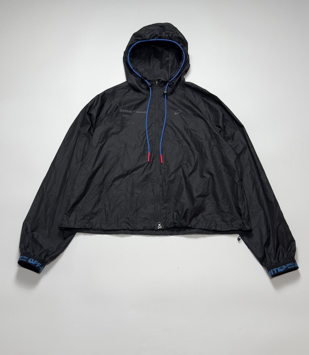 Nike AW19 Off-White x Nike Running Jacket with Fanny Pack Size XL / US 12-14 / IT 48-50 - 1 Thumbnail