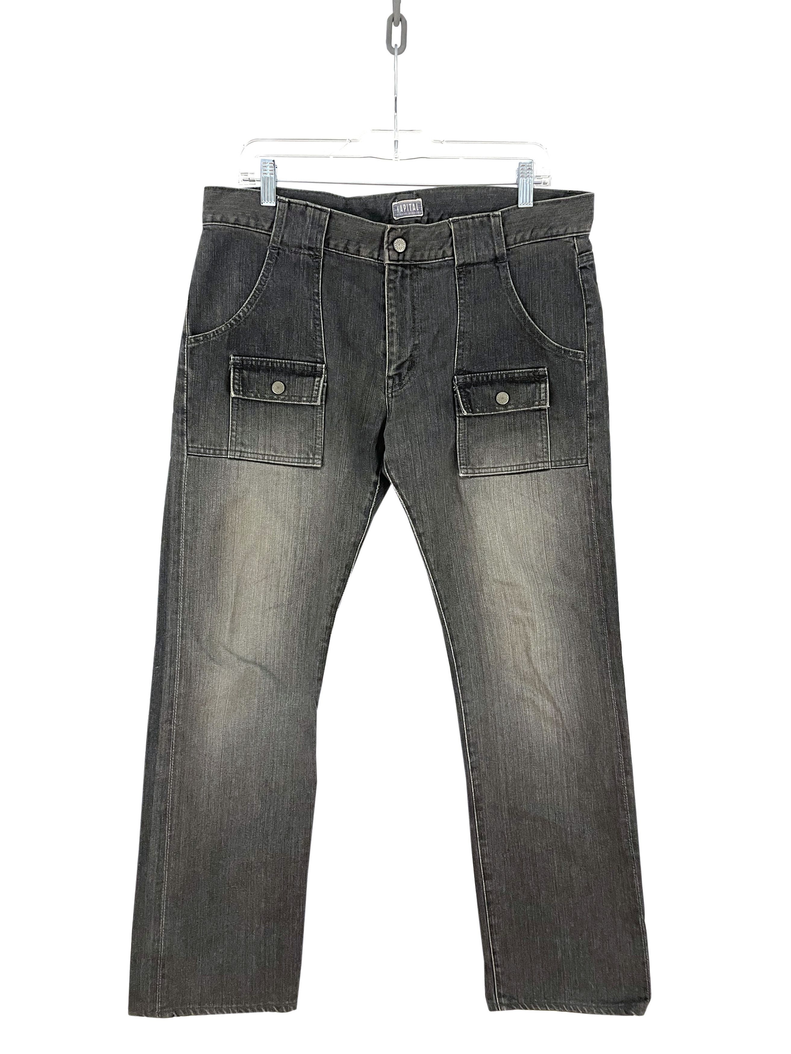 Kapital Cargo Denim Size US 34 / EU 50 - 1 Thumbnail