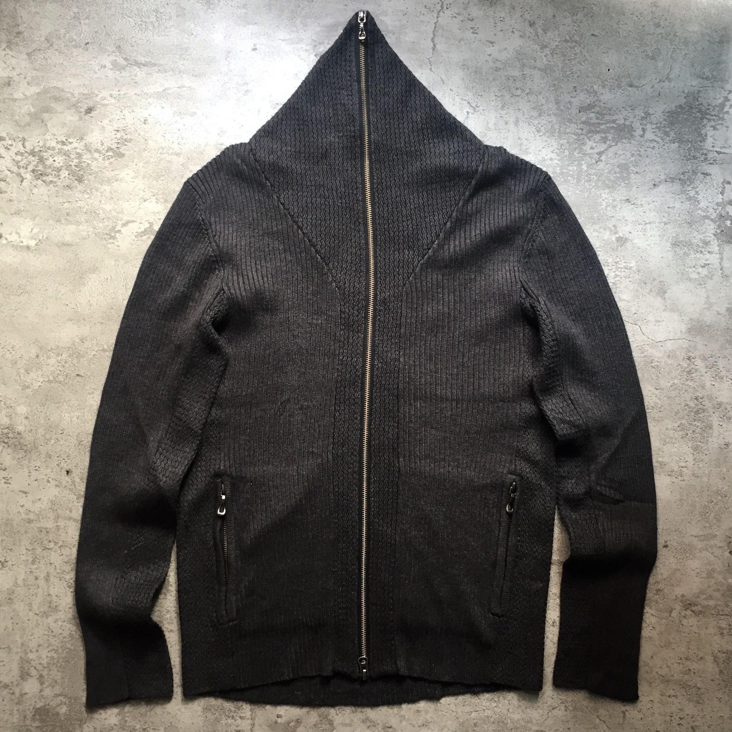 Nicole Club Nicole Club For Man Avant Garde Full Zipper Knitwear Size US M / EU 48-50 / 2 - 2 Thumbnail