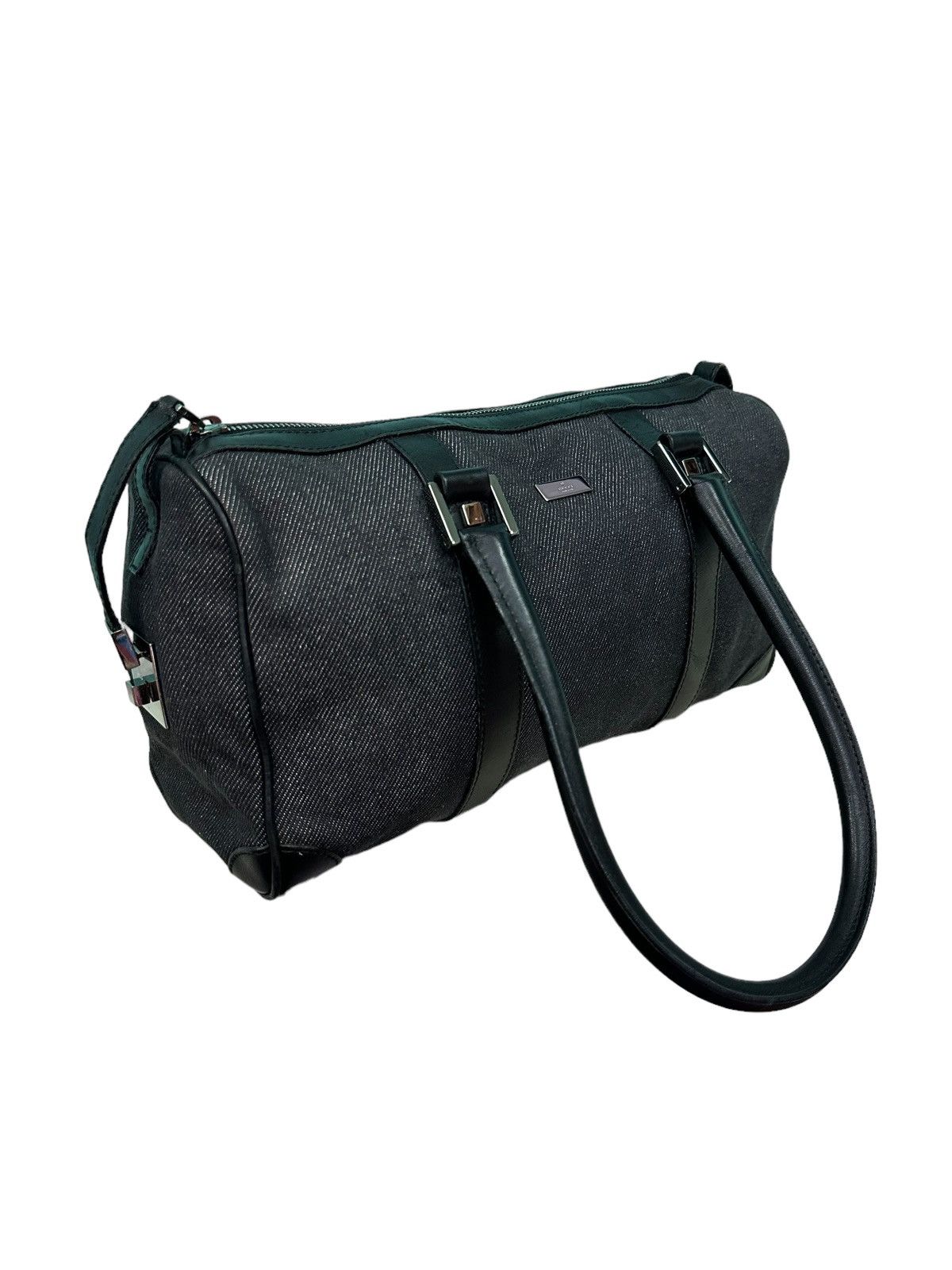 Gucci AUTHENTIC GUCCI MINI DENIM BOSTON BAG Size ONE SIZE - 6 Thumbnail