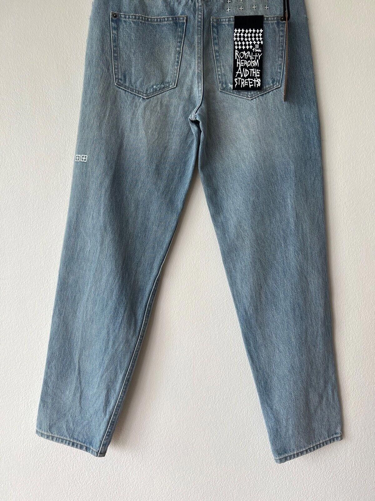 Ksubi new Ksubi mens denim jean 28 small bullet doom blue Size US 28 / EU 44 - 7 Thumbnail