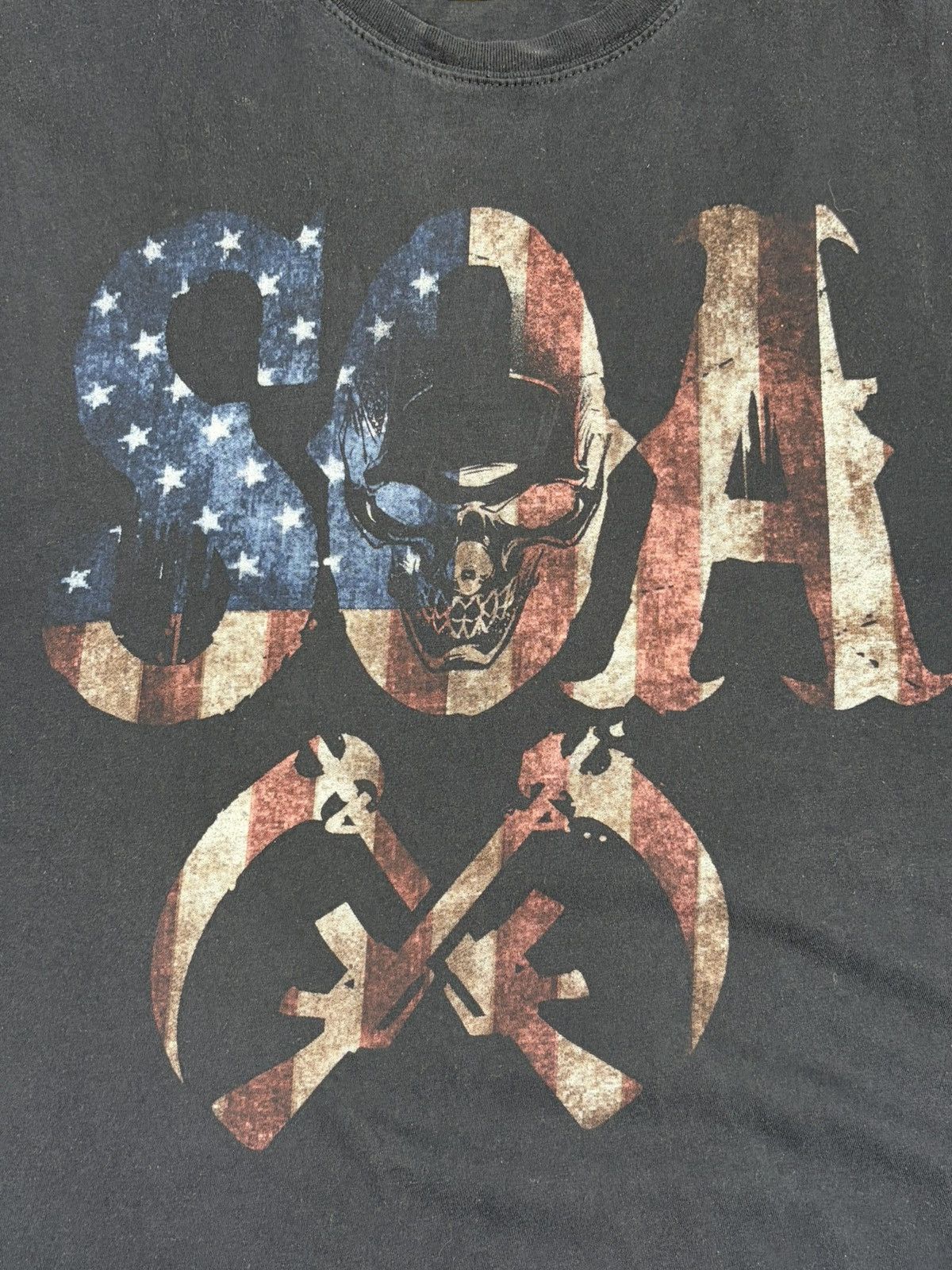 Band Tees Vintage Sons Of Anarchy SOA Graphic Skull Tee 2XL Size US XXL / EU 58 / 5 - 4 Thumbnail