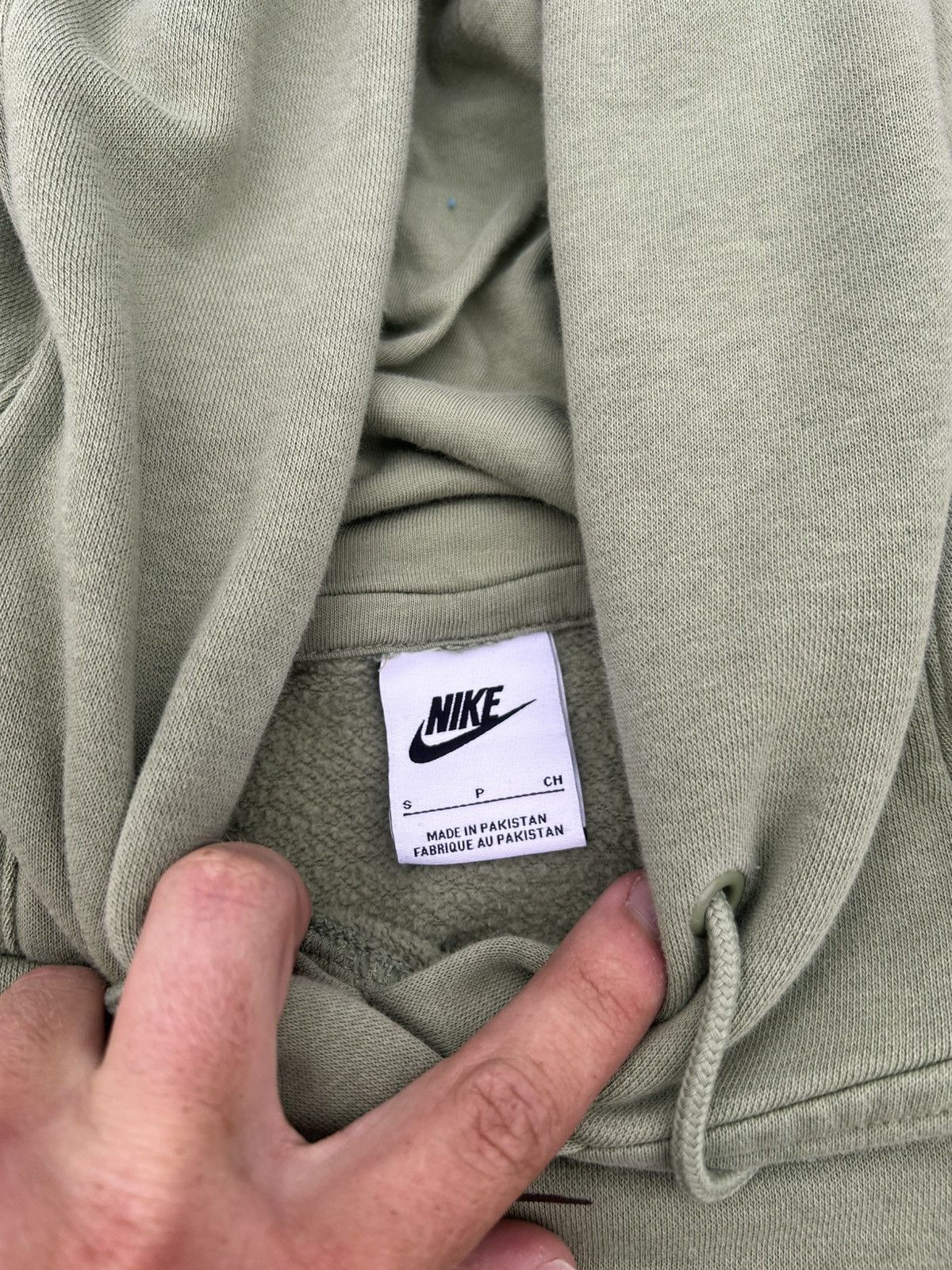Nike × Vintage Green Nike hoodie Size US S / EU 44-46 / 1 - 2 Thumbnail