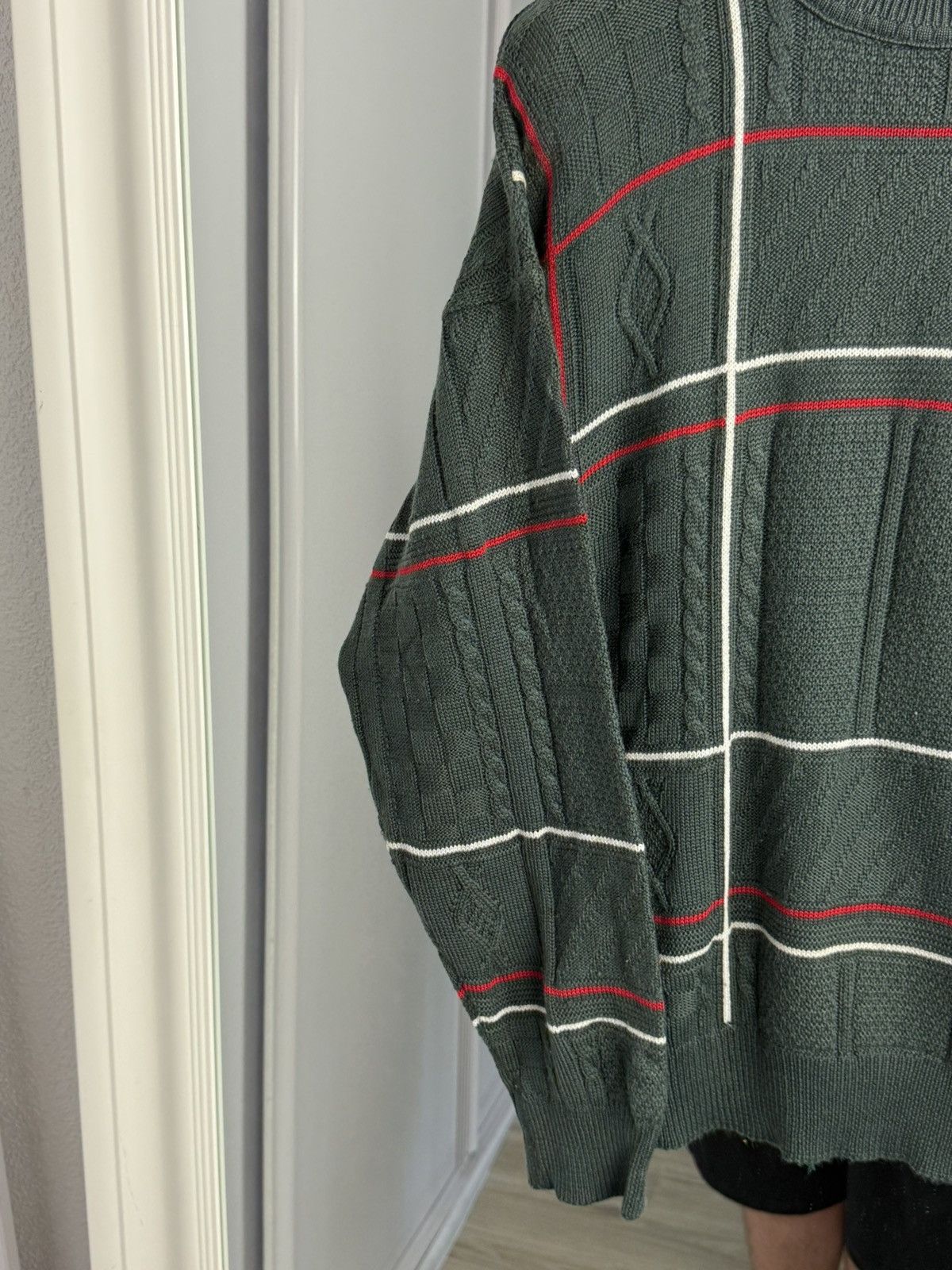 Lacoste Vintage Lacoste Wool Sweater Cable Knit Sweater Size: 6 Size US XL / EU 56 / 4 - 5 Thumbnail
