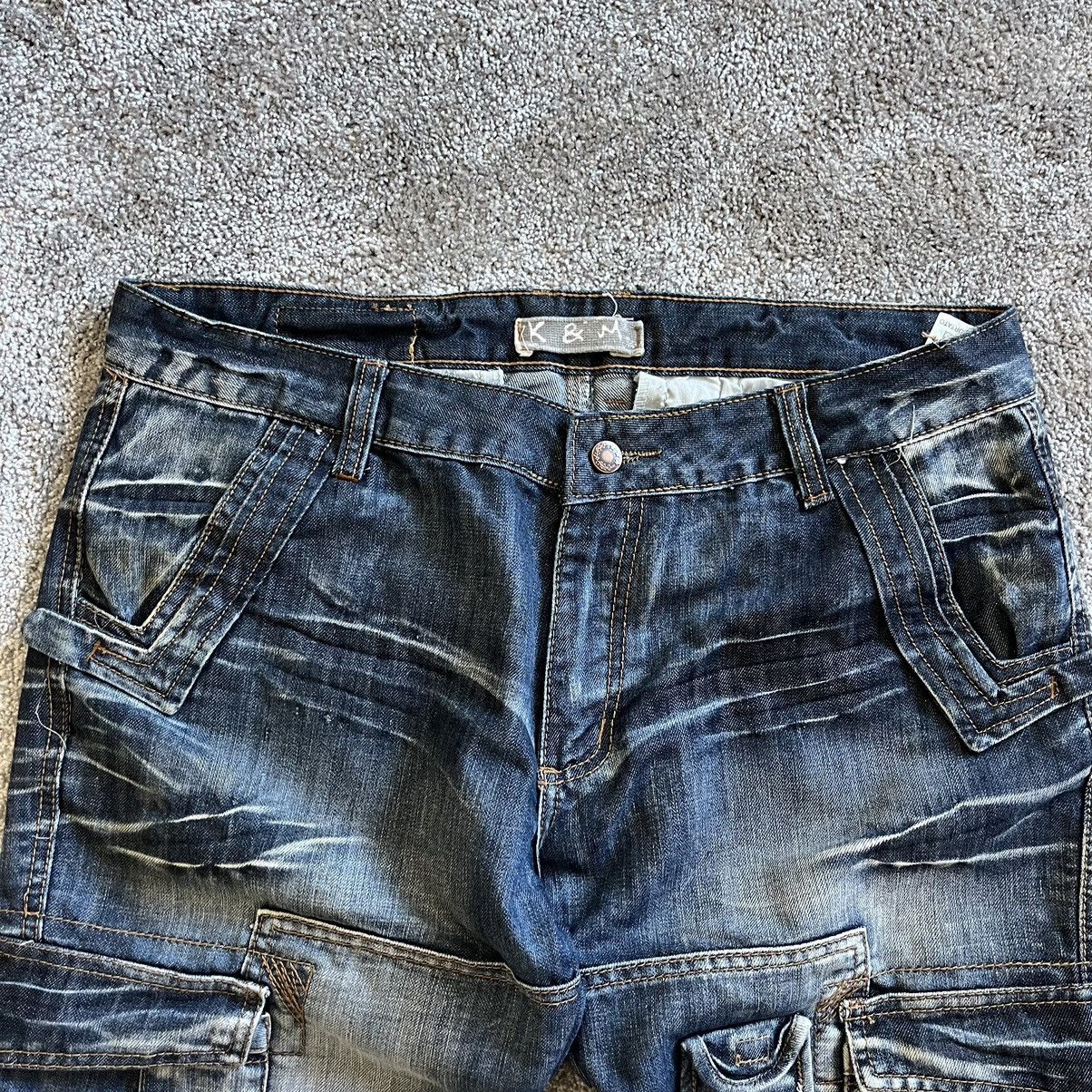 Other Vintage Avant Garde K&M Japanese Jeans Size US 36 / EU 52 - 2 Thumbnail