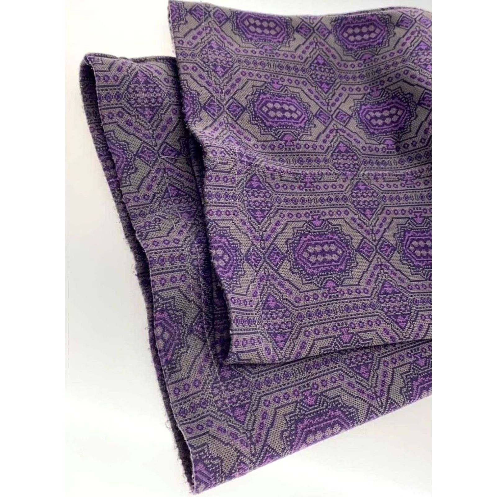 Needles VINTAGE Needles Track Pants CH233 Purple M M Pants Purple All-over print Polyester 90s Mens Size US 31 - 6 Thumbnail