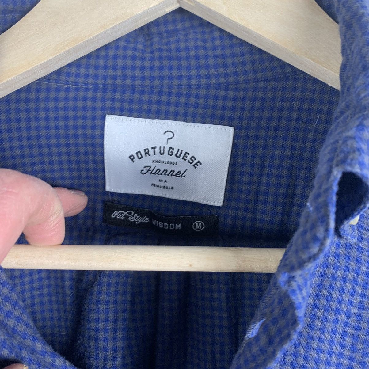 Portuguese Flannel Portuguese Flanell Shirt Buttons Up Checkered Size M Blue Size US M / EU 48-50 / 2 - 8 Thumbnail