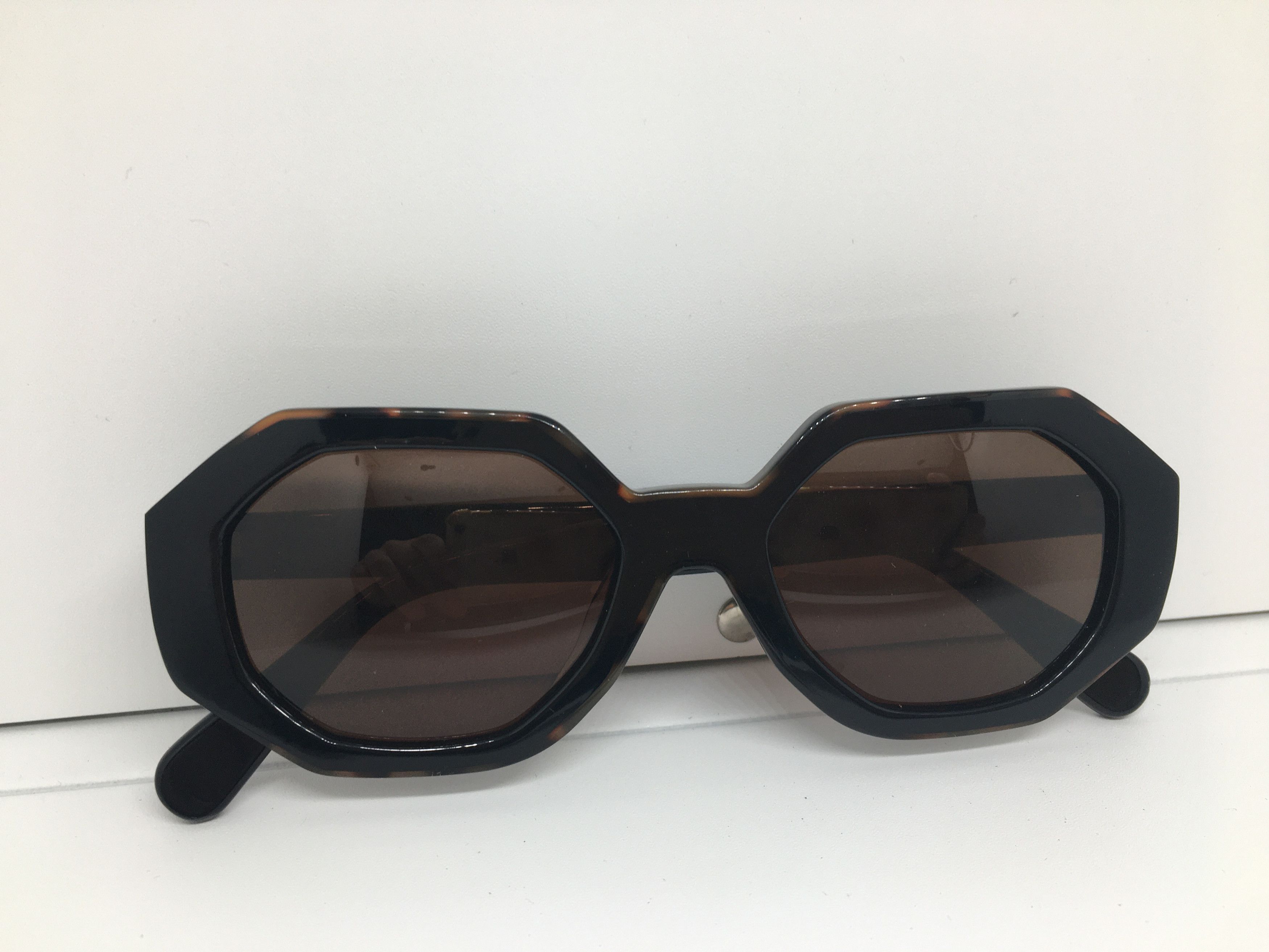 Vintage Vintage Handmade Tortoise Sunglasses Frame Size ONE SIZE - 6 Thumbnail
