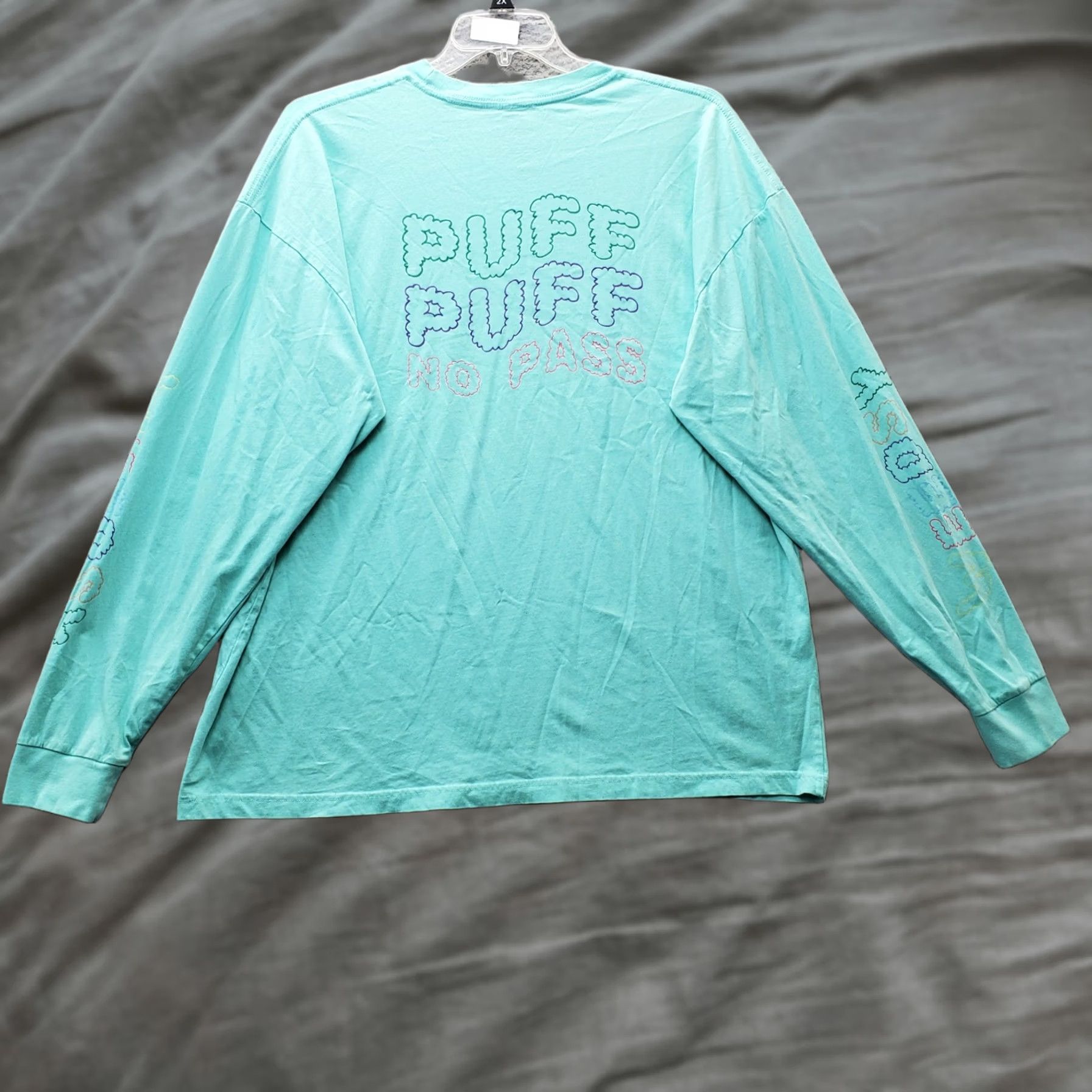 Vintage Weedsy Shirt Mens Size 2XL Long Sleeve Multi Logo Pullover Crew Neck Size US XXL / EU 58 / 5 - 1 Thumbnail