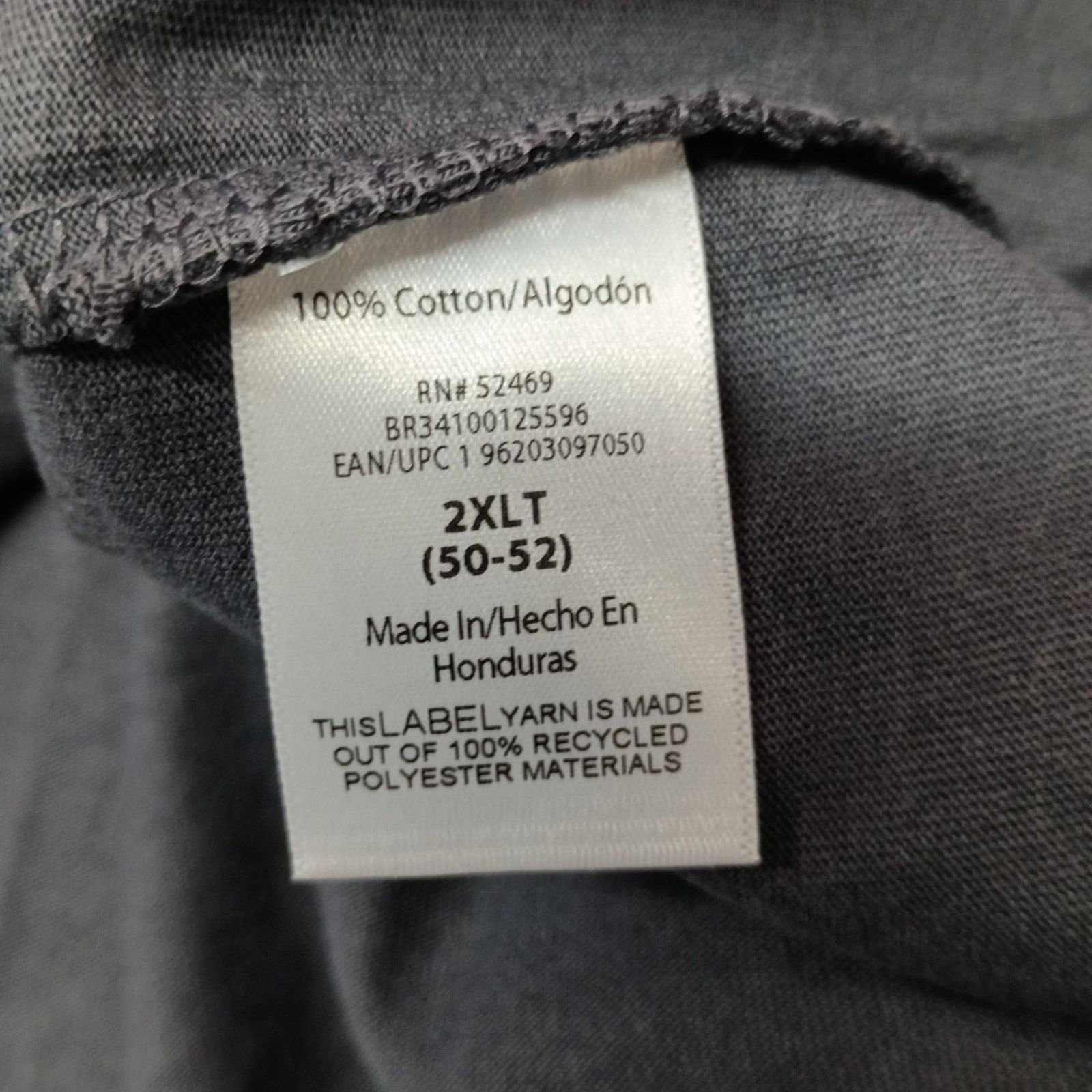 Other 2 Brahma Work T-Shirt Men's 2XLT 50-52 Gray Pocket Tee Size US XXL / EU 58 / 5 - 7 Thumbnail