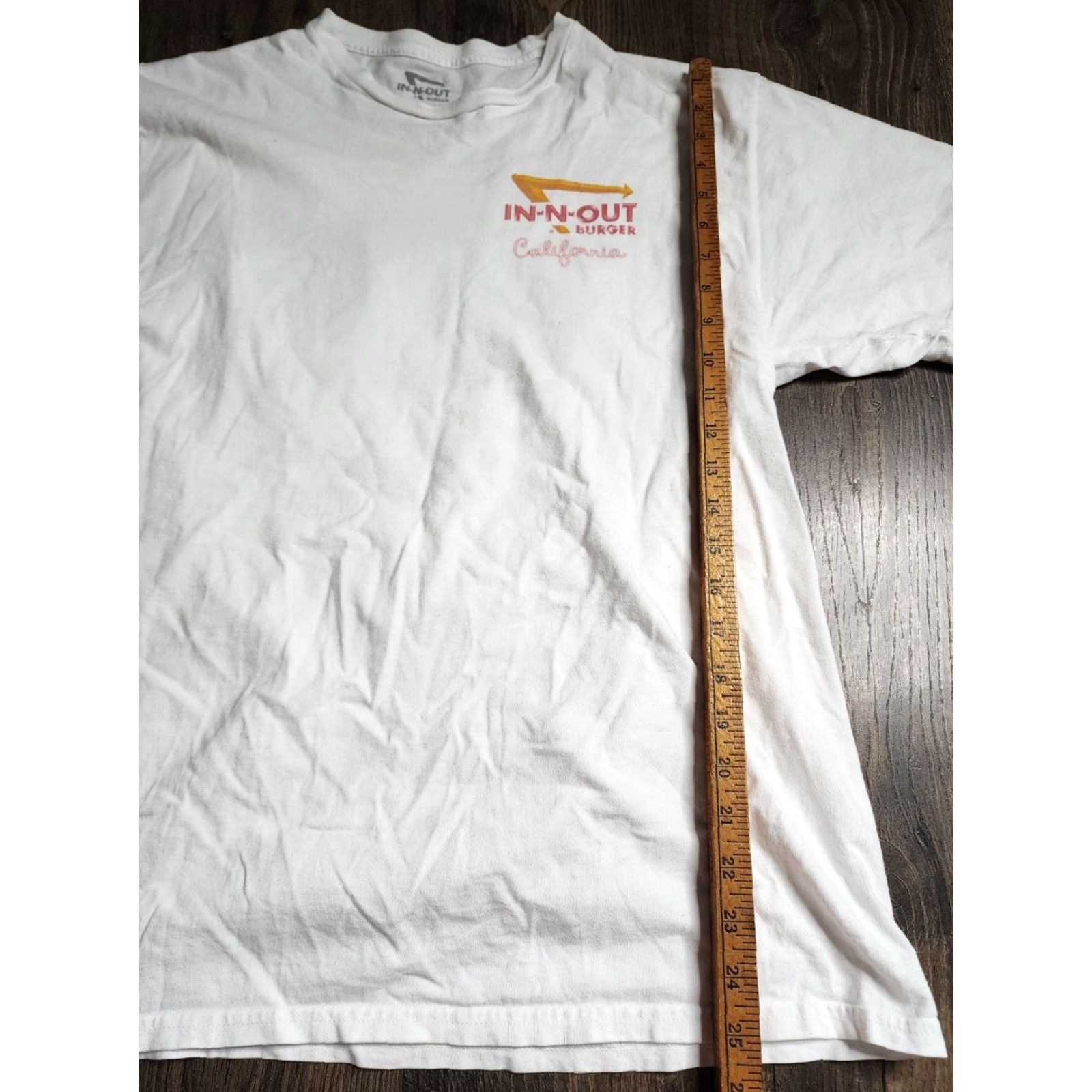 Doublet IN-N-Out Burger California T Shirt Mens XL White Distressed Double Sided Graphic Tee Size US XL / EU 56 / 4 - 4 Thumbnail