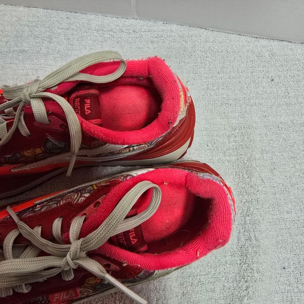Fila Women's Fila Red & Pink Sneakers US 4 Size US 4 / IT 34 - 5 Thumbnail