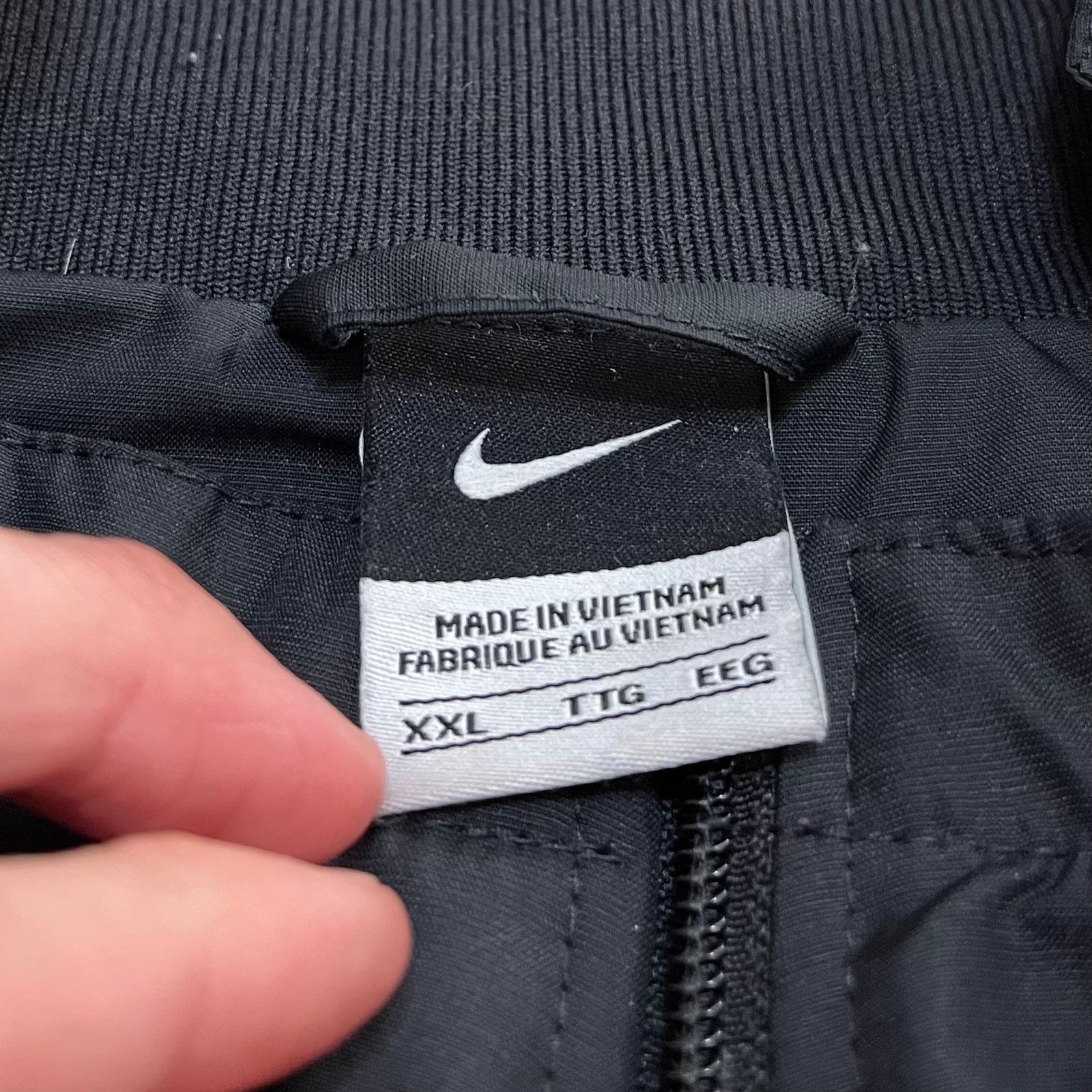 Nike Nike Y2K White Striped Accent Full Zip Windbreaker Jacket 2X Size US XXL / EU 58 / 5 - 3 Thumbnail