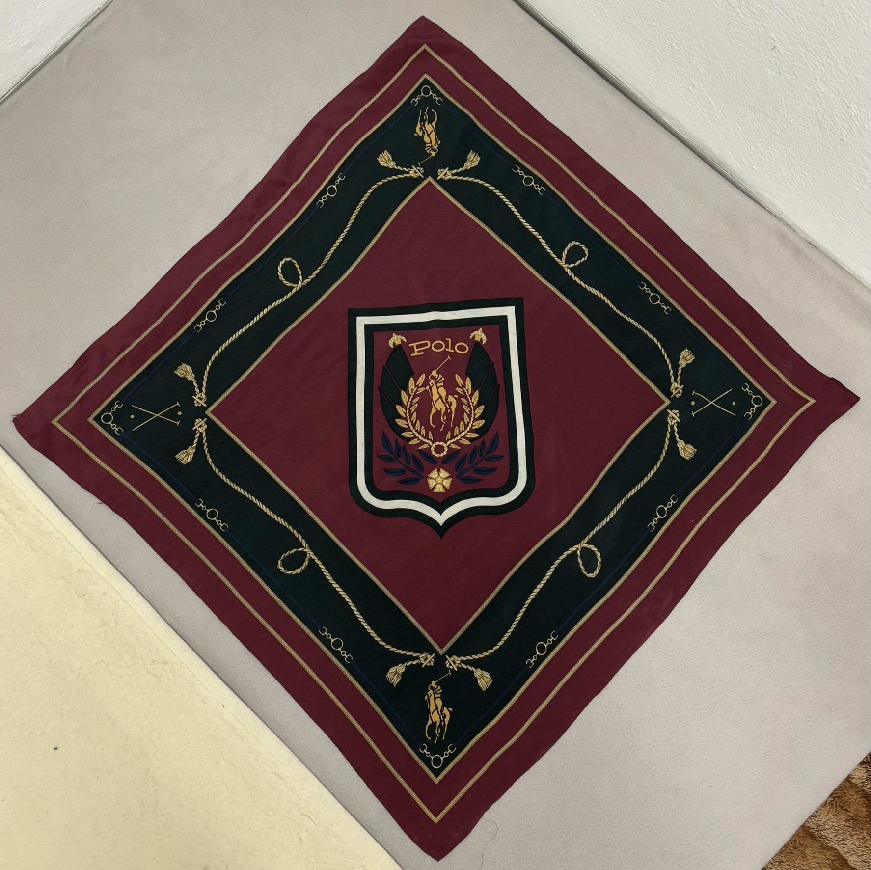 Ralph Lauren × Vintage Polo Ralph Lauren vintage scarf Size ONE SIZE - 1 Thumbnail